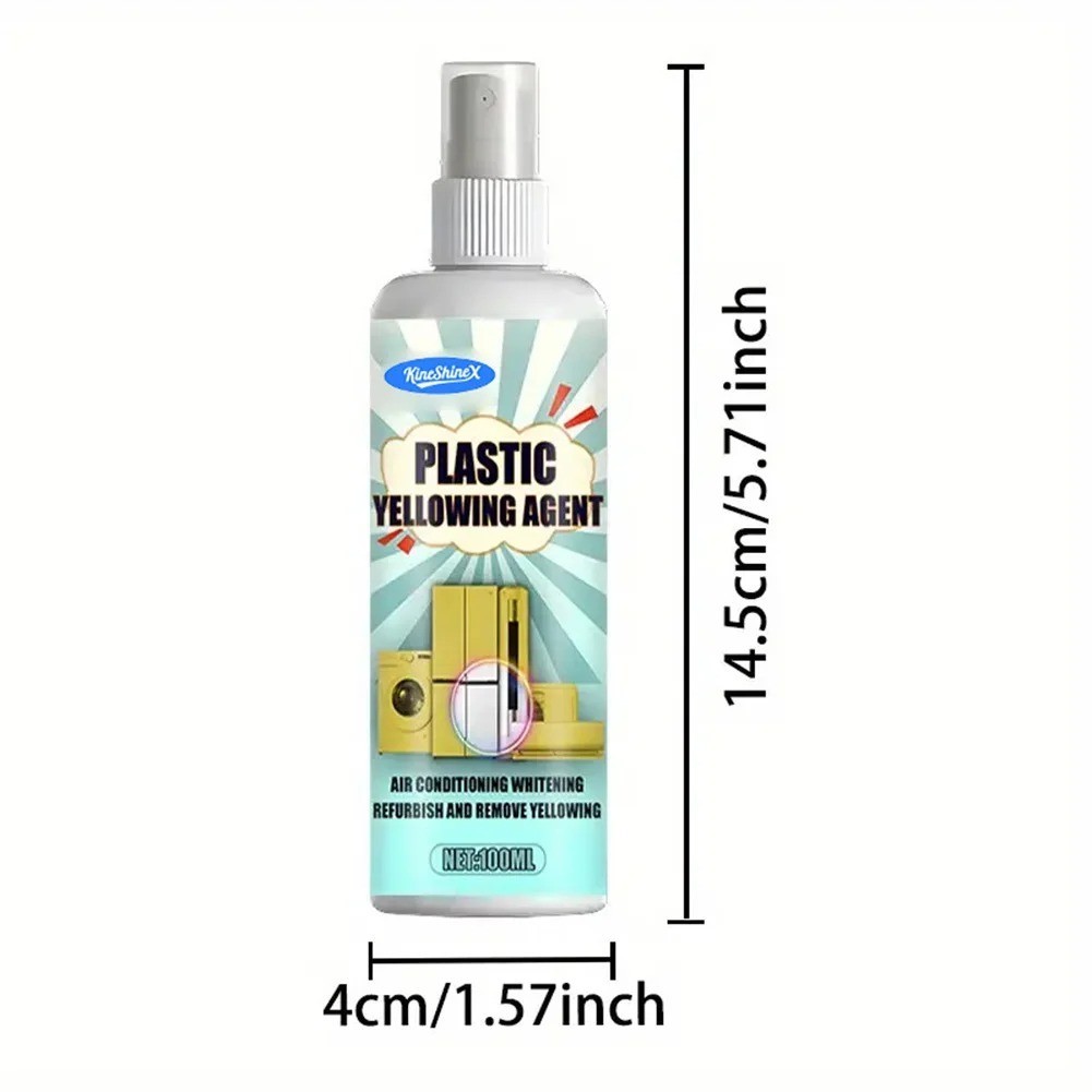 100ML Plastic Yellowing Remover Cleaner Restorer for AC Appliances