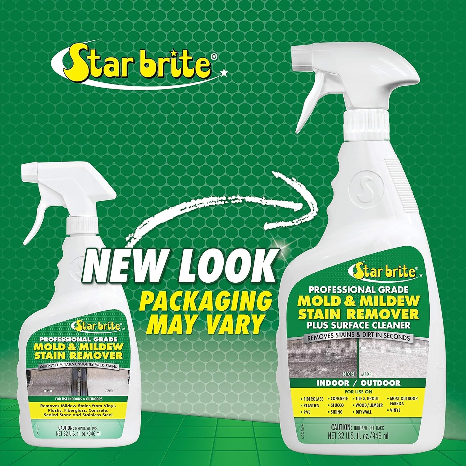 STAR BRITE Professional Grade Mold & Mildew Stain Remover – 32 OZ (120032) PCK 2