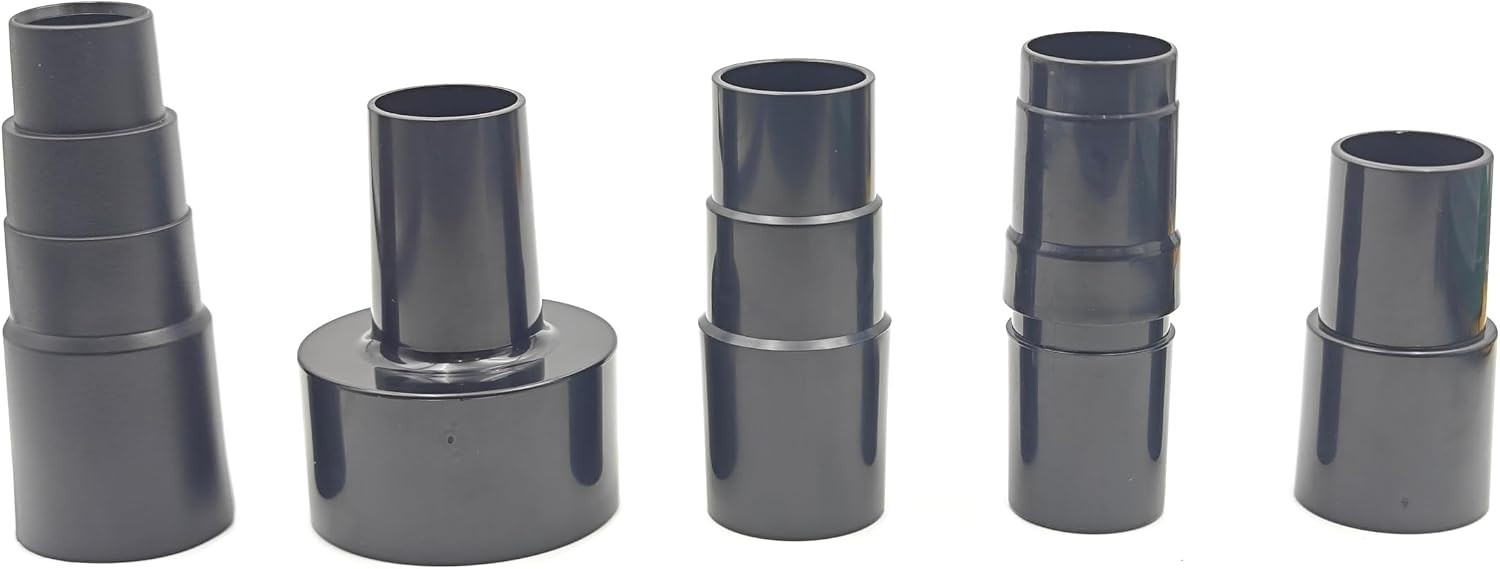 Vacuum Cleaner Plastic Hose Connector Reducer Attachments, 5PCS | 2-1/2 inch …