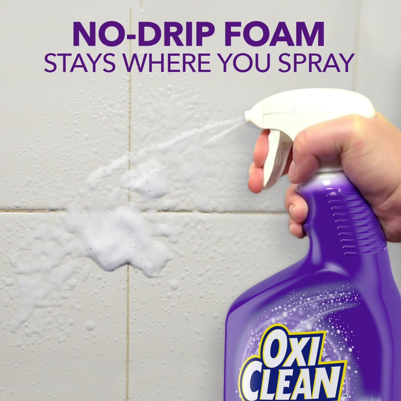 OxiClean No Drip Foam Mold & Mildew Spray, 30 Ounce