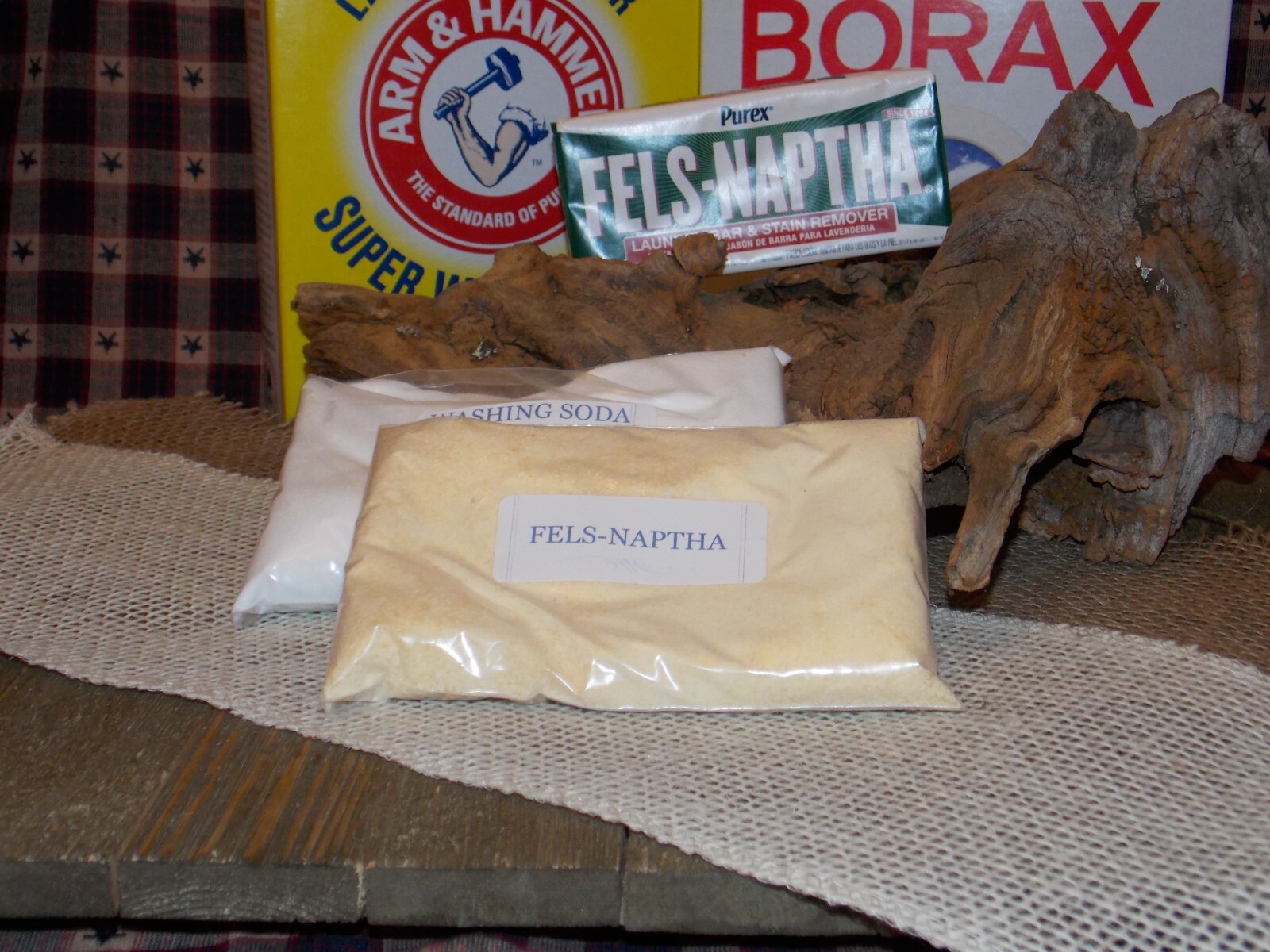 10 GALLON HOMEMADE LAUNDRY DETERGENT SOAP KIT ( 1 Gallon Recipe Included )