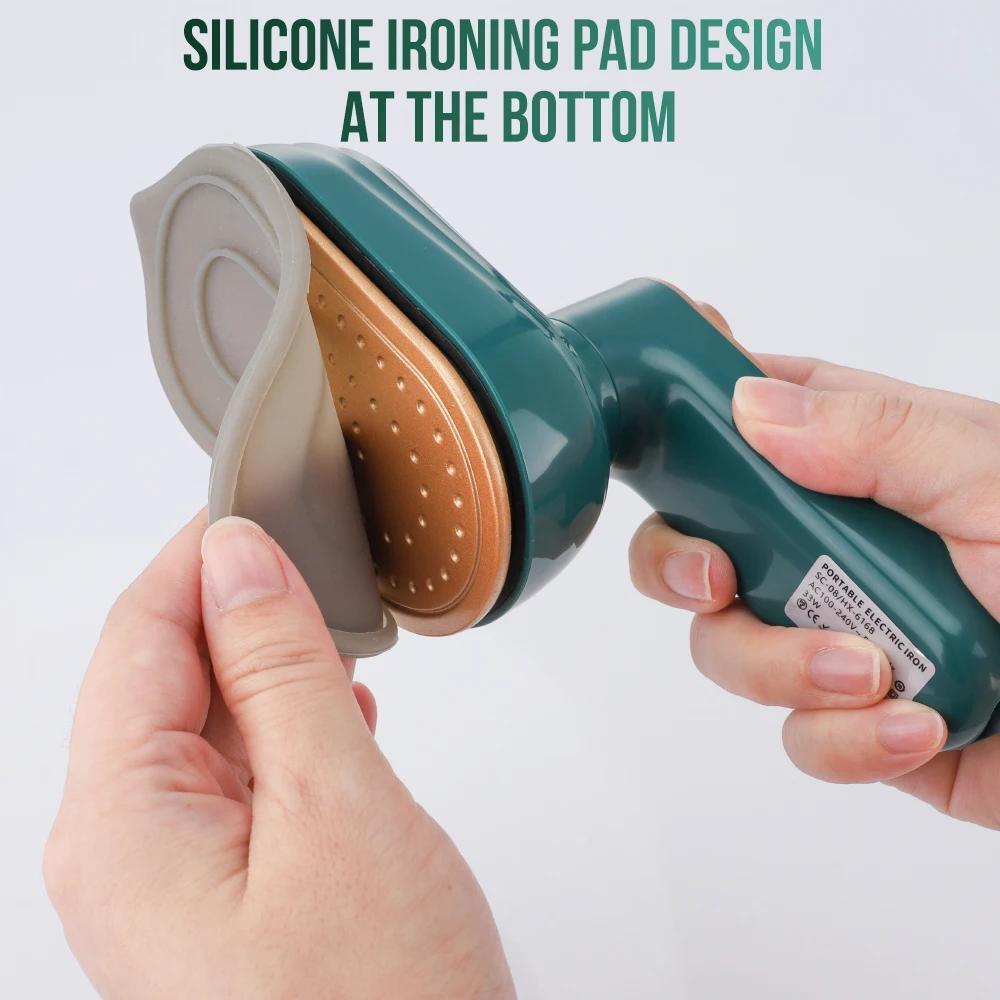 Micro Steam Iron Machine Mini Portable Steamer Handheld Garment Clothes Ironing