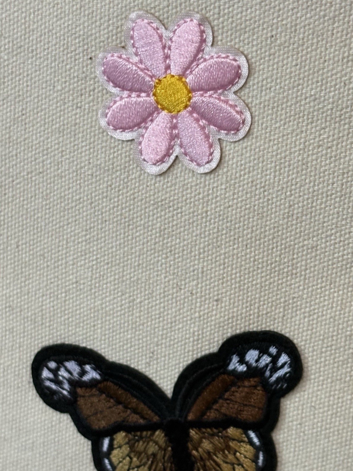 Trader Joe’s Embroidery Special 4 Butterflies 4 Flowers Large Eco Shopping Bag