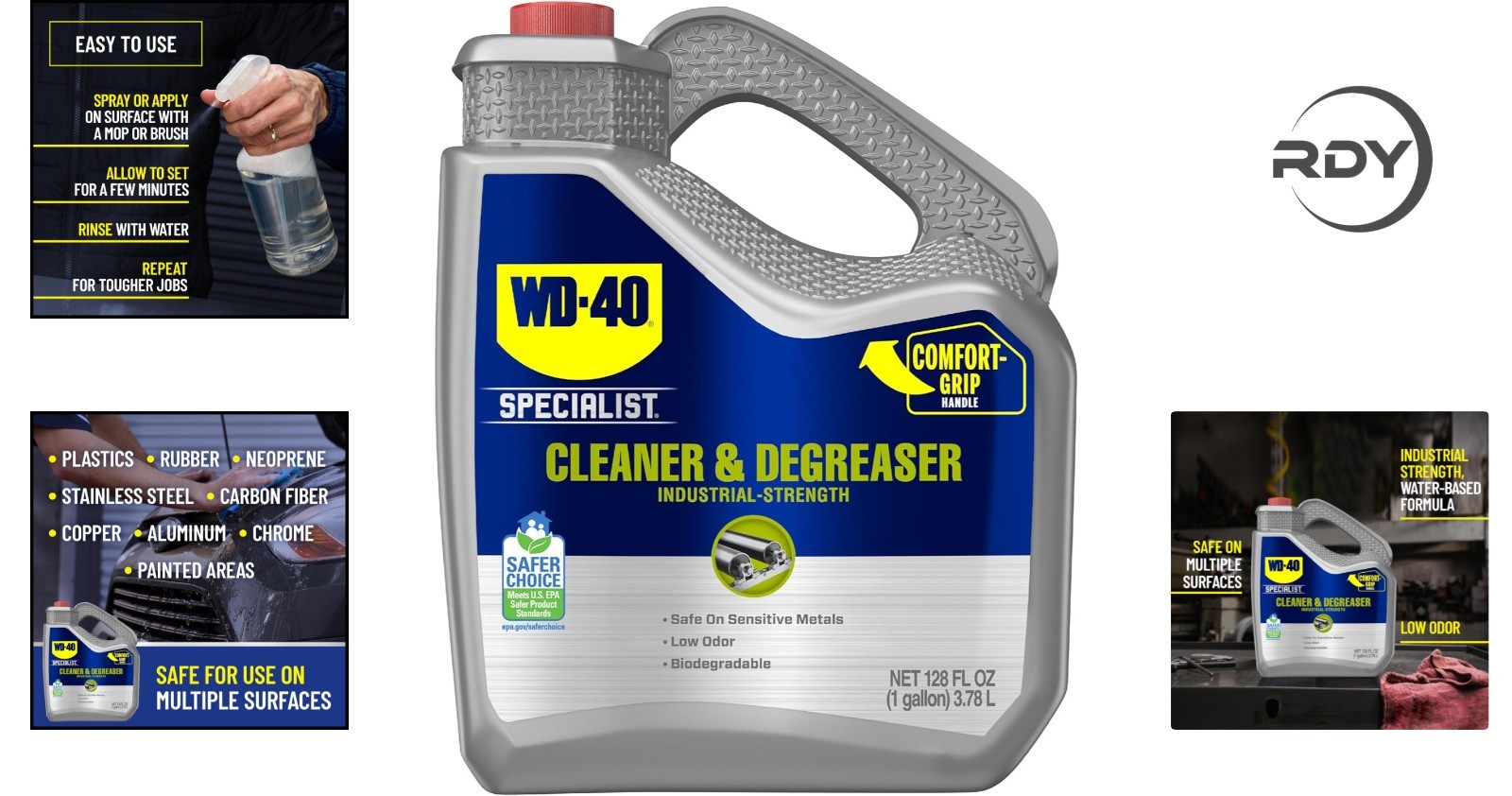 EPA-Certified Multi-Surface Degreaser – Powerful Cleaner for Home and Pro Use