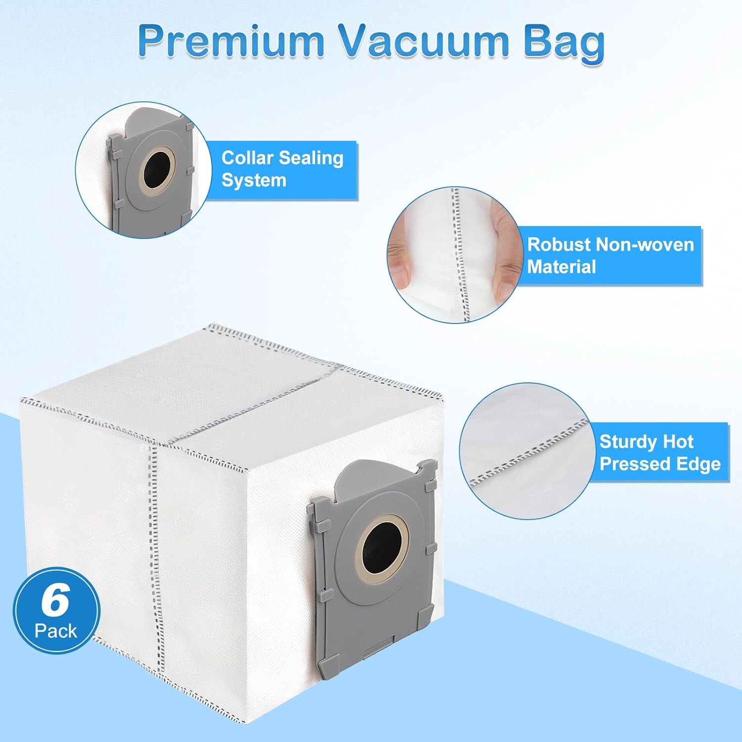 19 Pack Replacement Parts for Ecovacs Deebot X8 Pro Omni for Yeedi S14 Plus