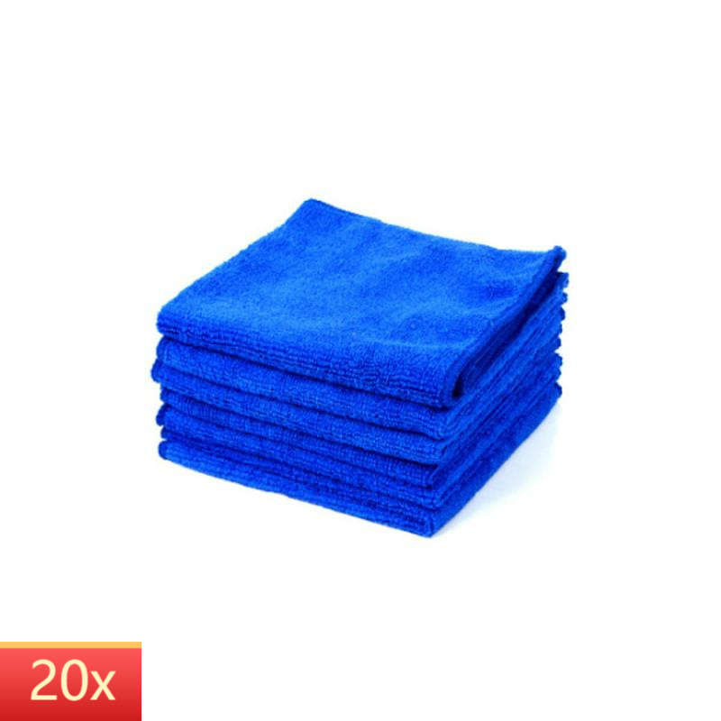 20 PCS Microfiber Cleaning Cloth No-Scratch Rag Car Polishing Detailing Towel