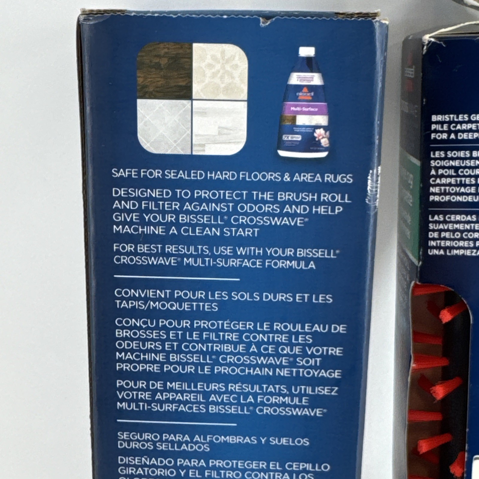 BISSELL Multi Surface Brush Roll Filter Crosswave Vacuum 3495 & Area Rug Brush