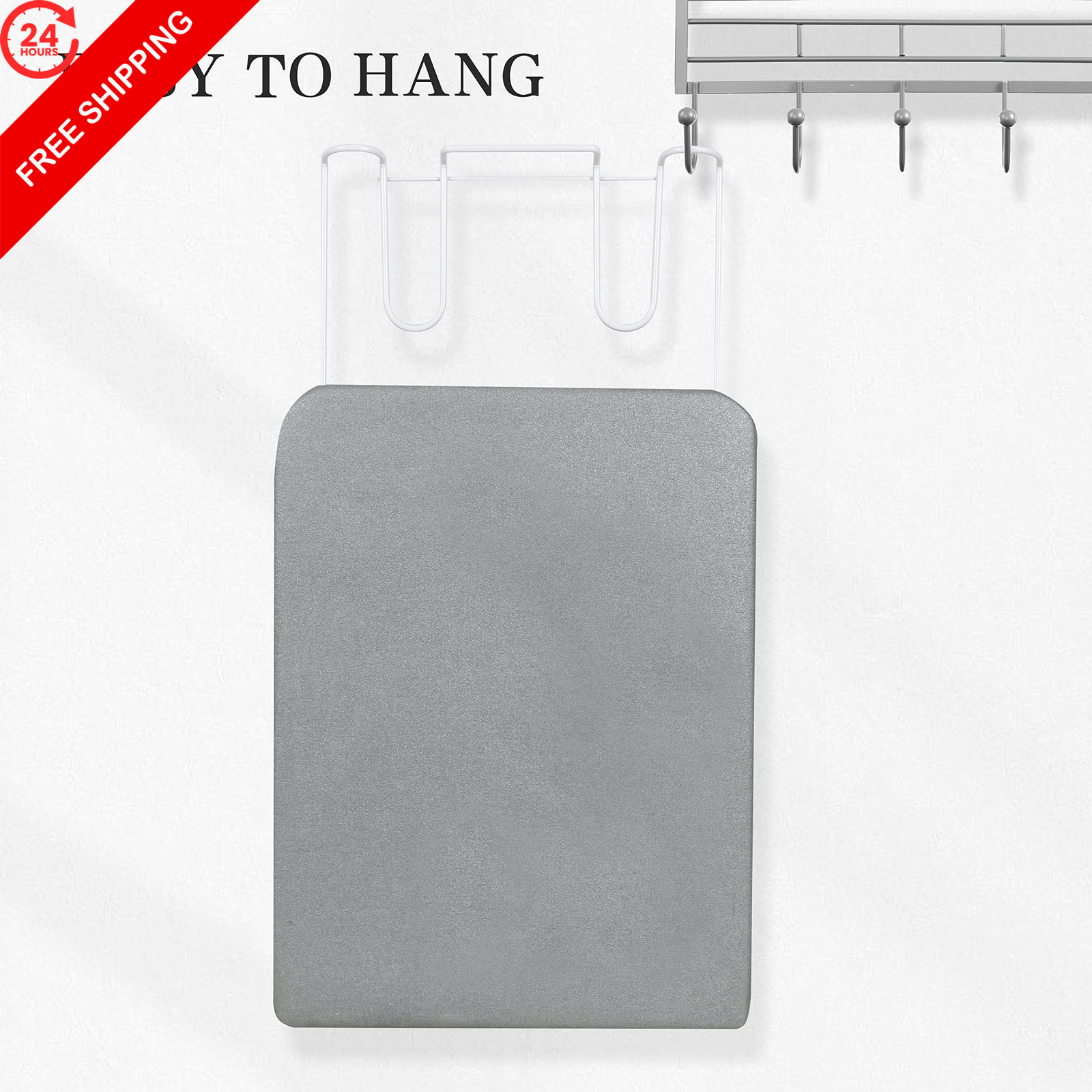ZOES HOMEWARE Tabletop Ironing Board,Portable Iron 31.5″ x 11.8″ x 7″, Gray