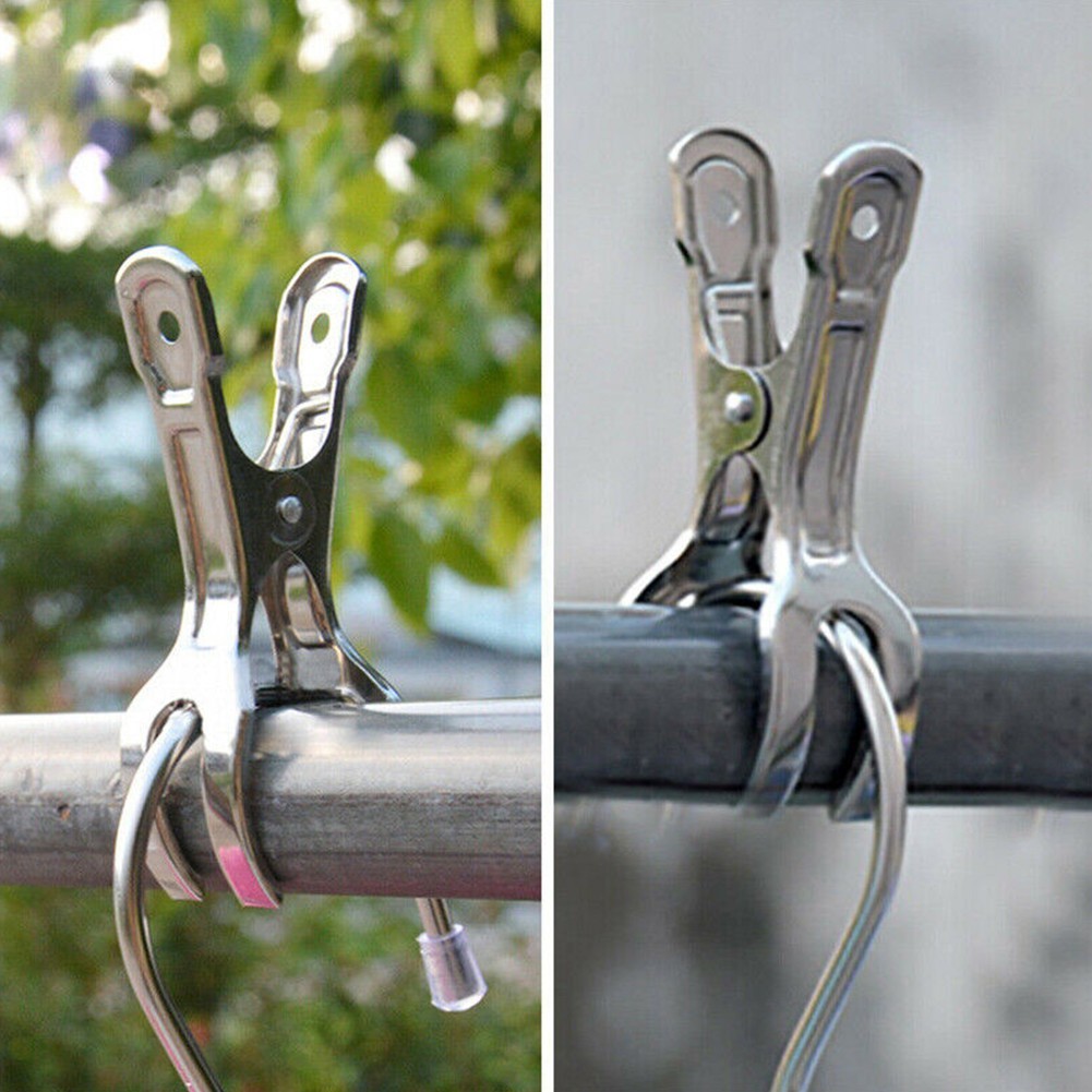 High Quality Cloth Clip Open Clip 9 X 1.5cm Clothespins Stainless Steel