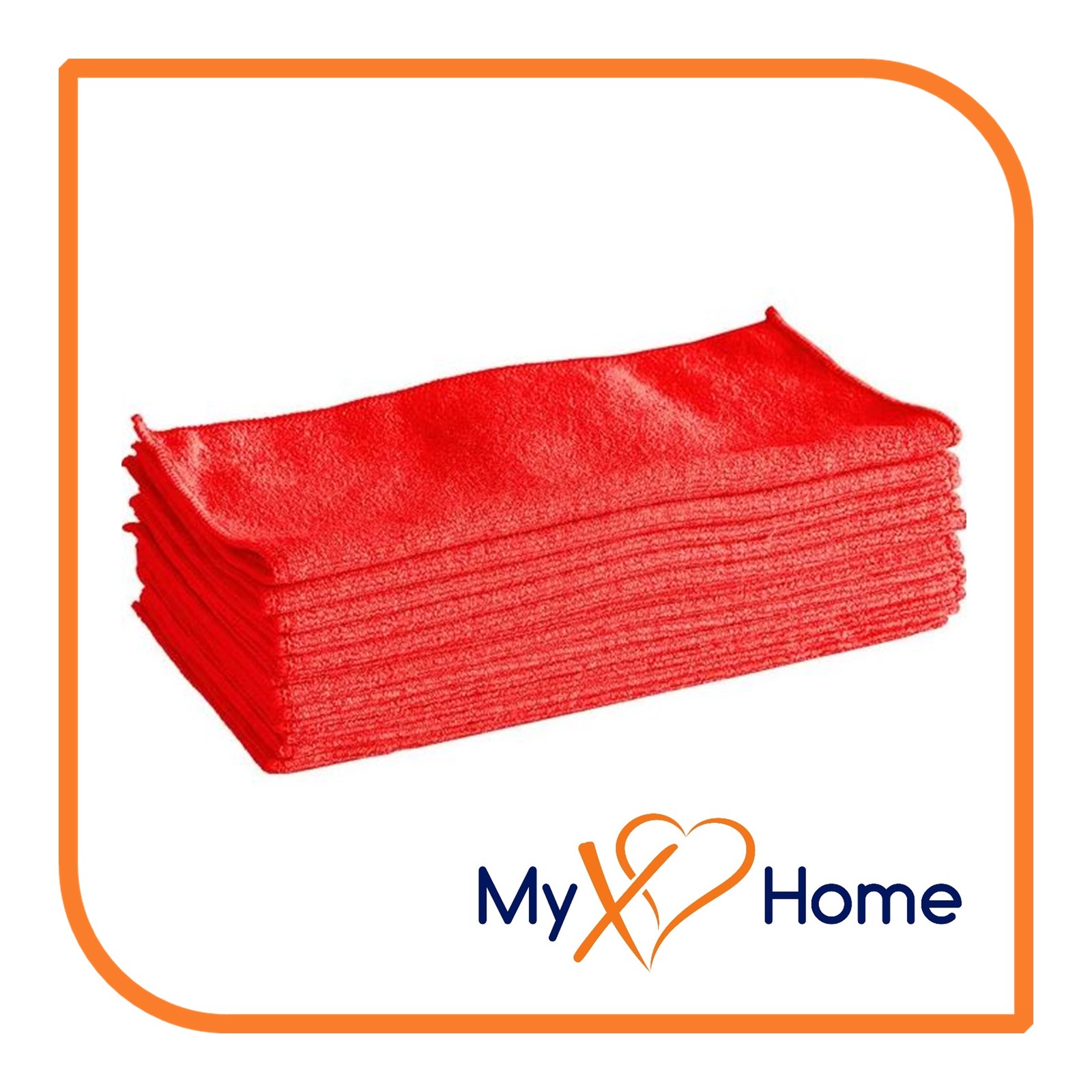12 x 16 Red Microfiber Towel(s) by MyXOHome