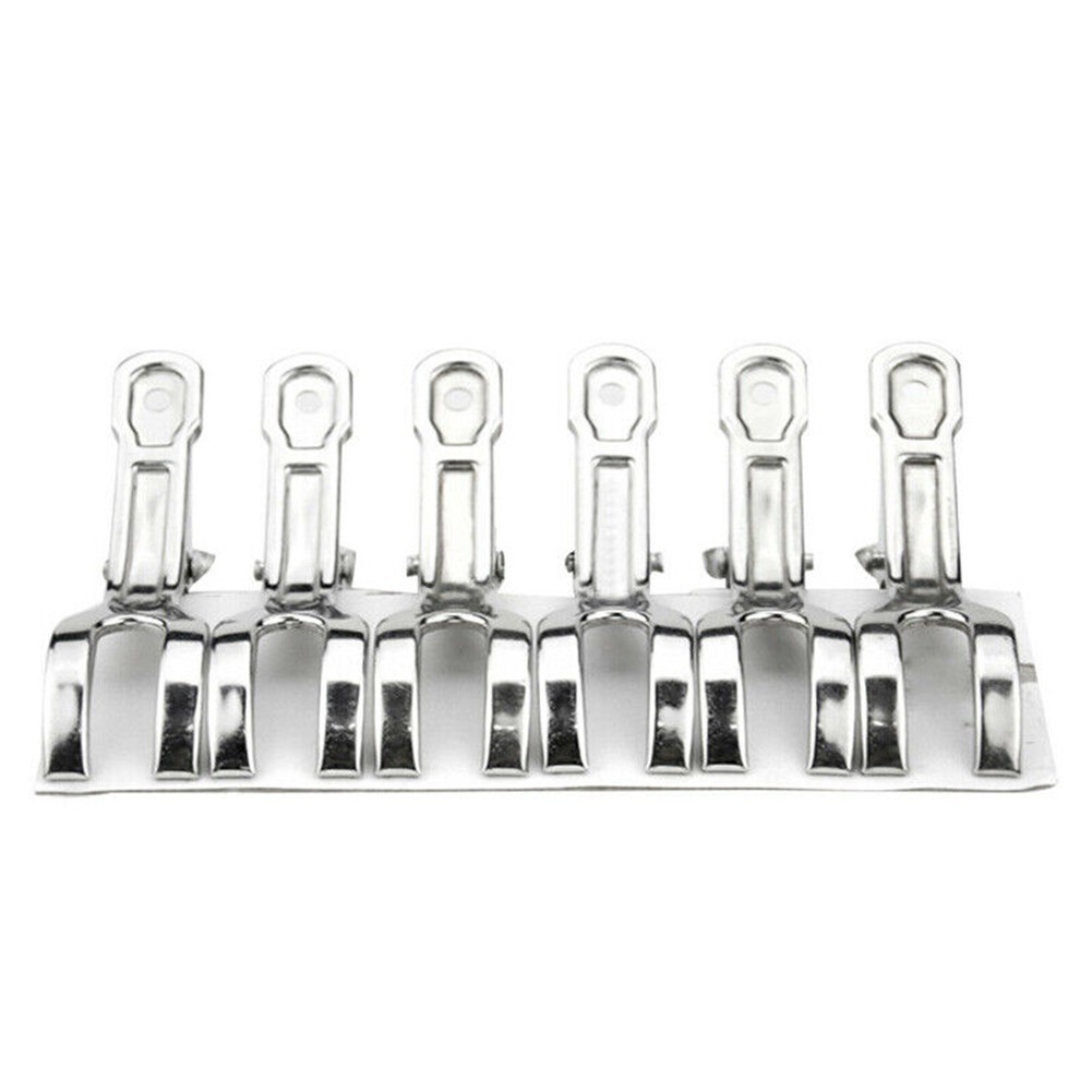 High Quality Cloth Clip Open Clip 9 X 1.5cm Clothespins Stainless Steel