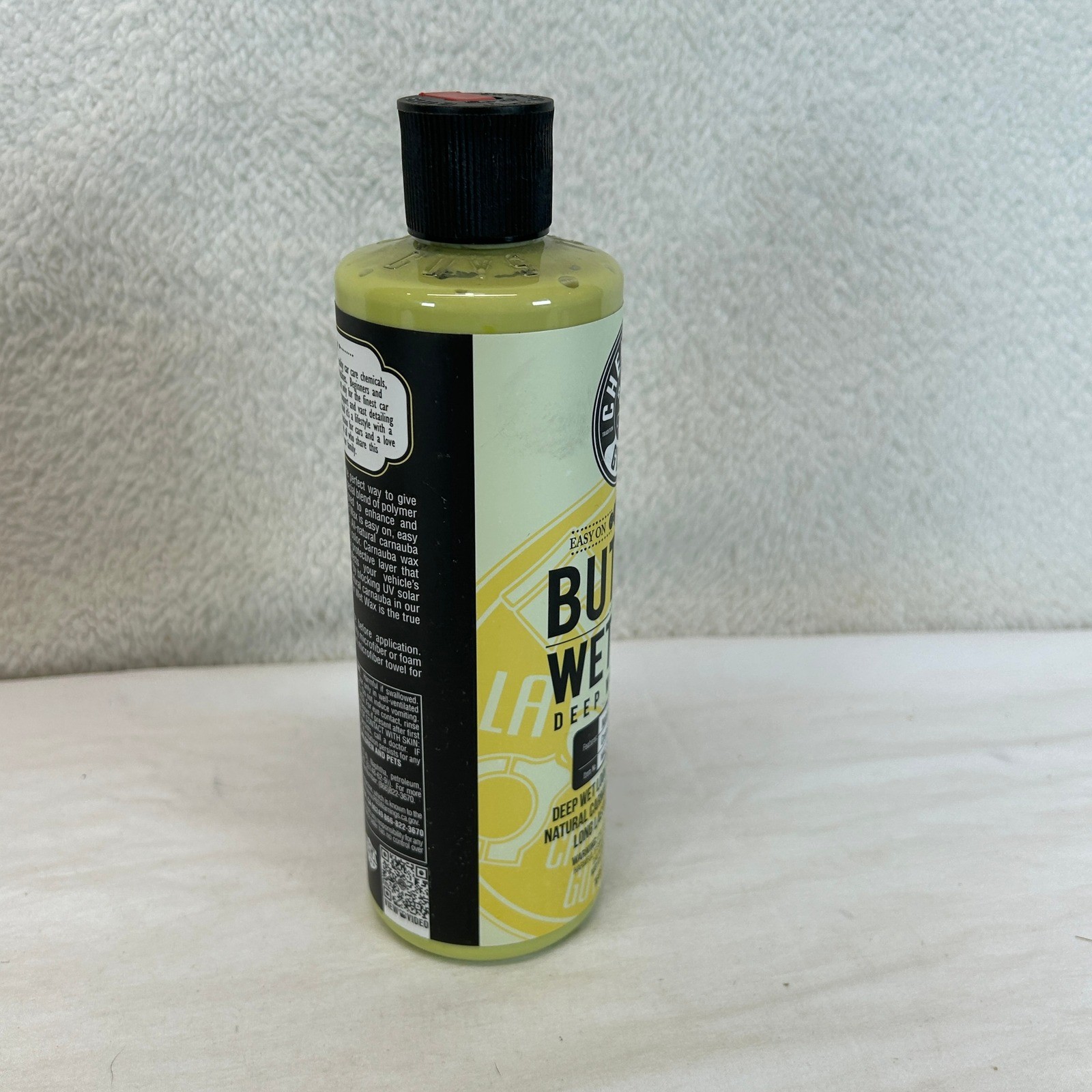Chemical Guys Butter Wet Wax Deep Wet Shine Liquid Creme Carnauba 16oz 2 Pack