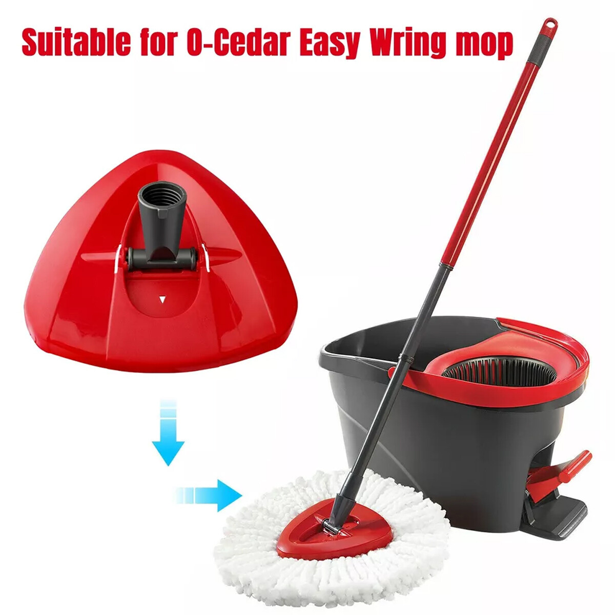 Spin Mop Replacement Base Compatible with Ocedar EasyWring 1 Tank Mop System
