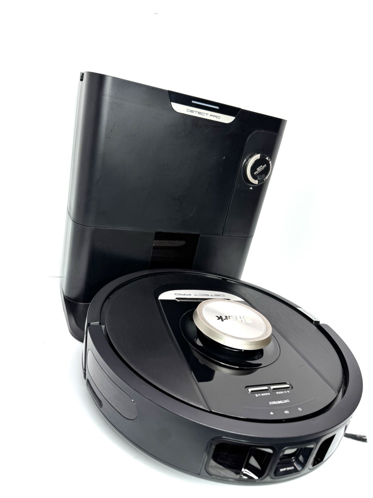 Shark RV2820VE Detect Pro Robot Vacuum Wi-Fi Self-Empty HEPA Clean Black