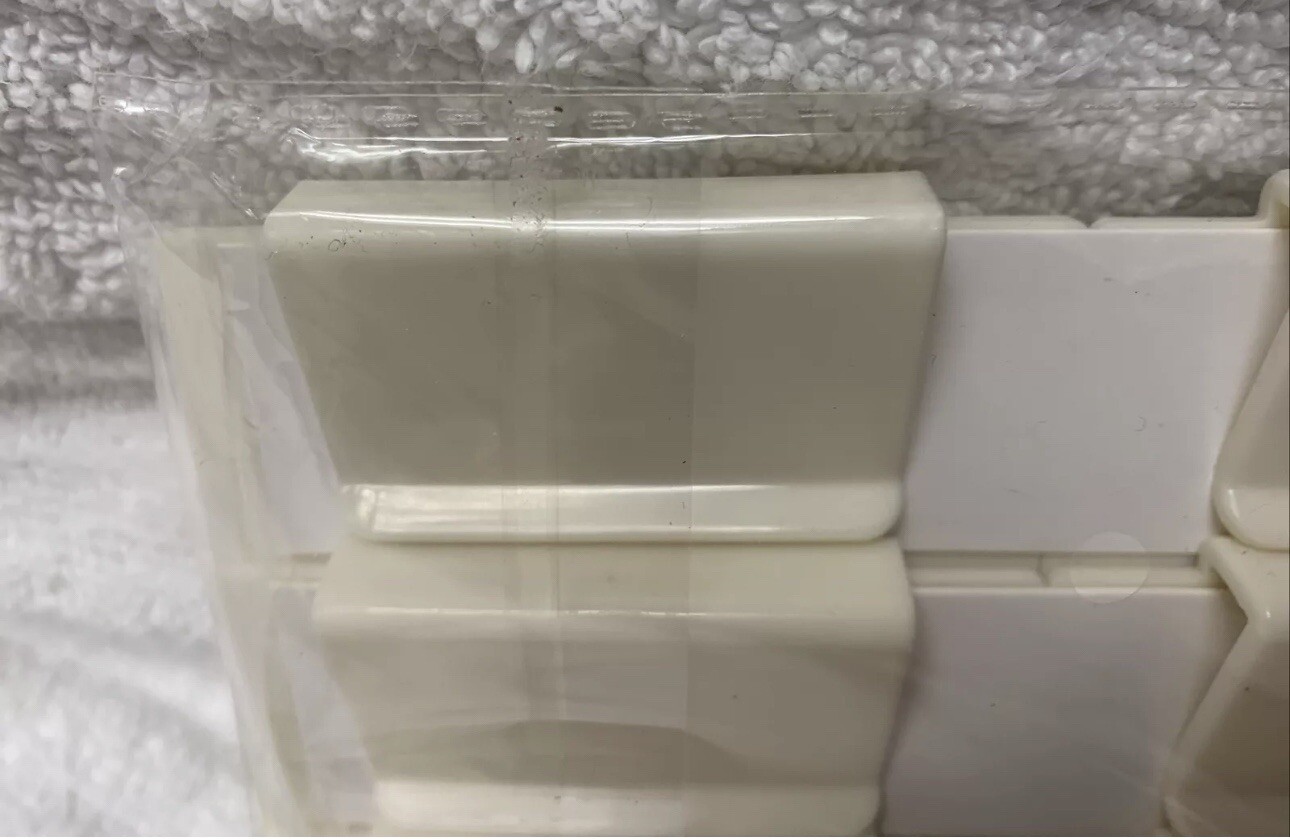 12 ct NEW dry erase Basket Labels Clip On for Pantry laundry Storage Baskets Bin
