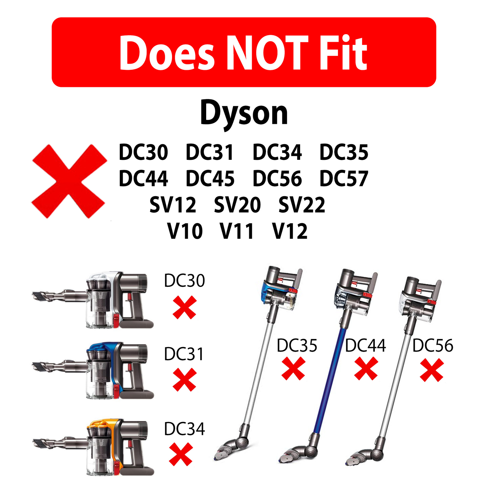 Charging Cord Charger for Dyson V6 V8 V7 DC58 DC59 DC61 DC62 SV03 SV04 SV05 SV06