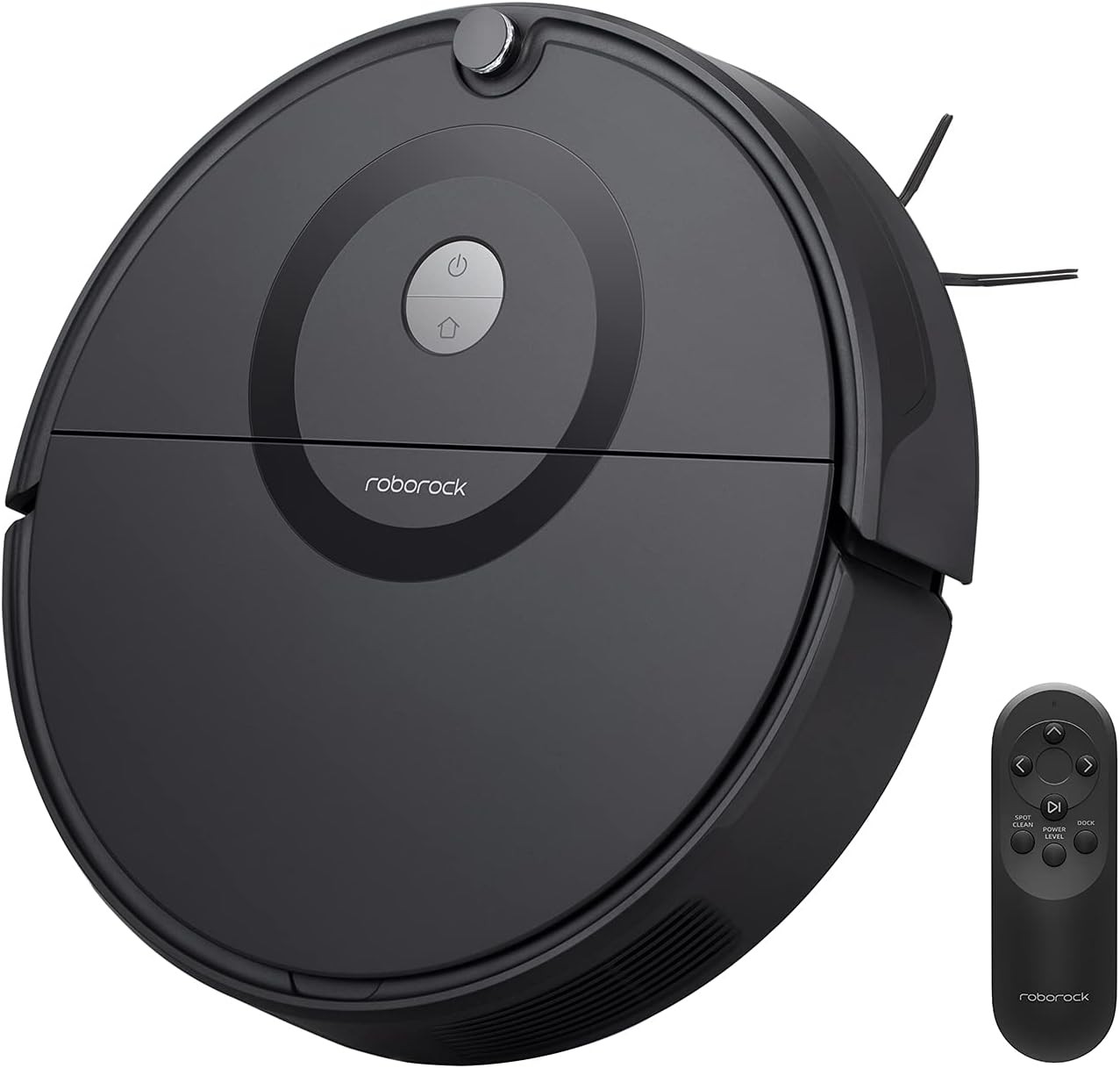 8000Pa Vacuum Mop Combo LiDAR Mapping Self-Charging Robotic Cleaner Black