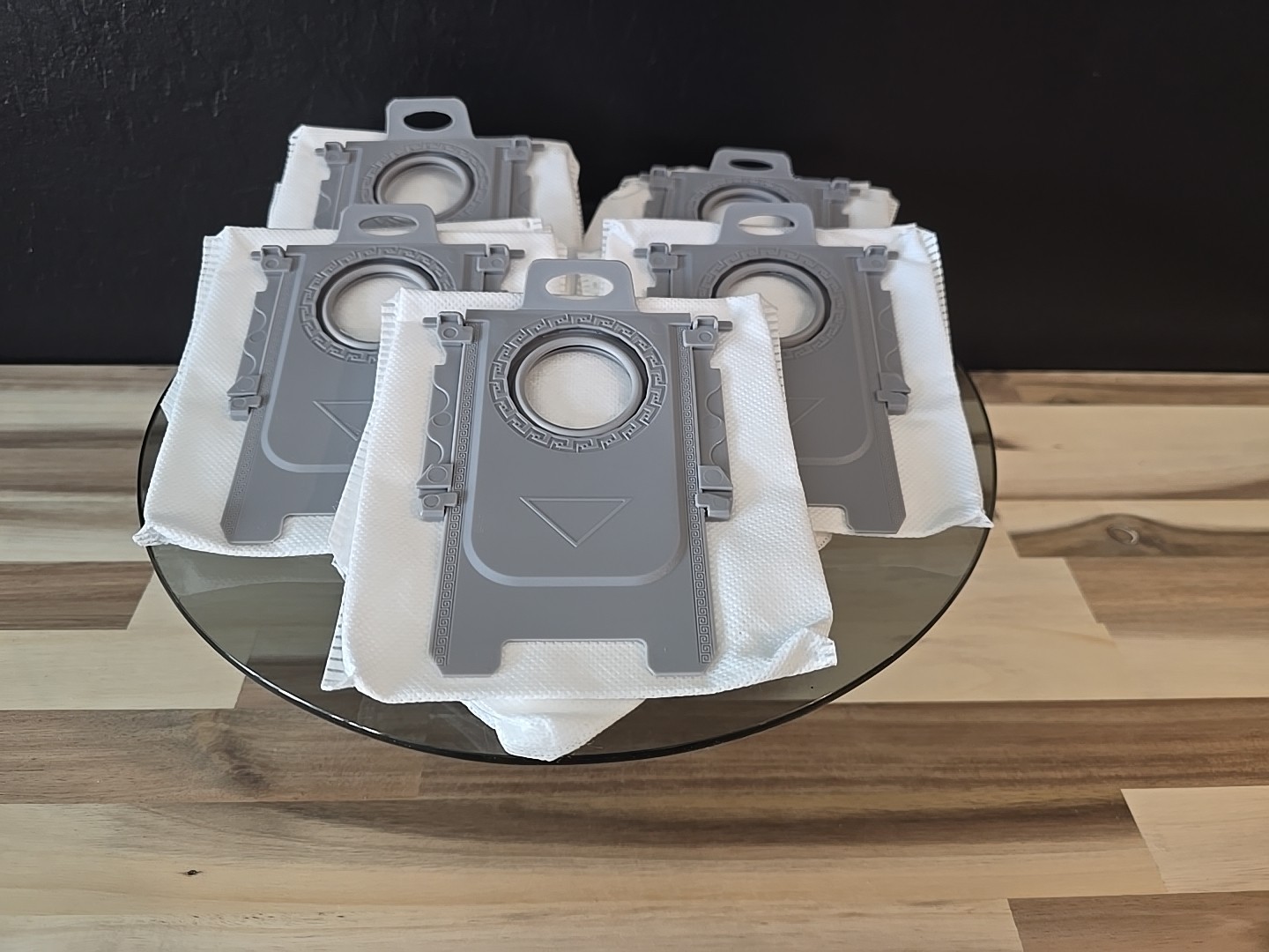 5 Pack – ApexOne Dust Bags for Roborock Saros – 2.7 L large capacity