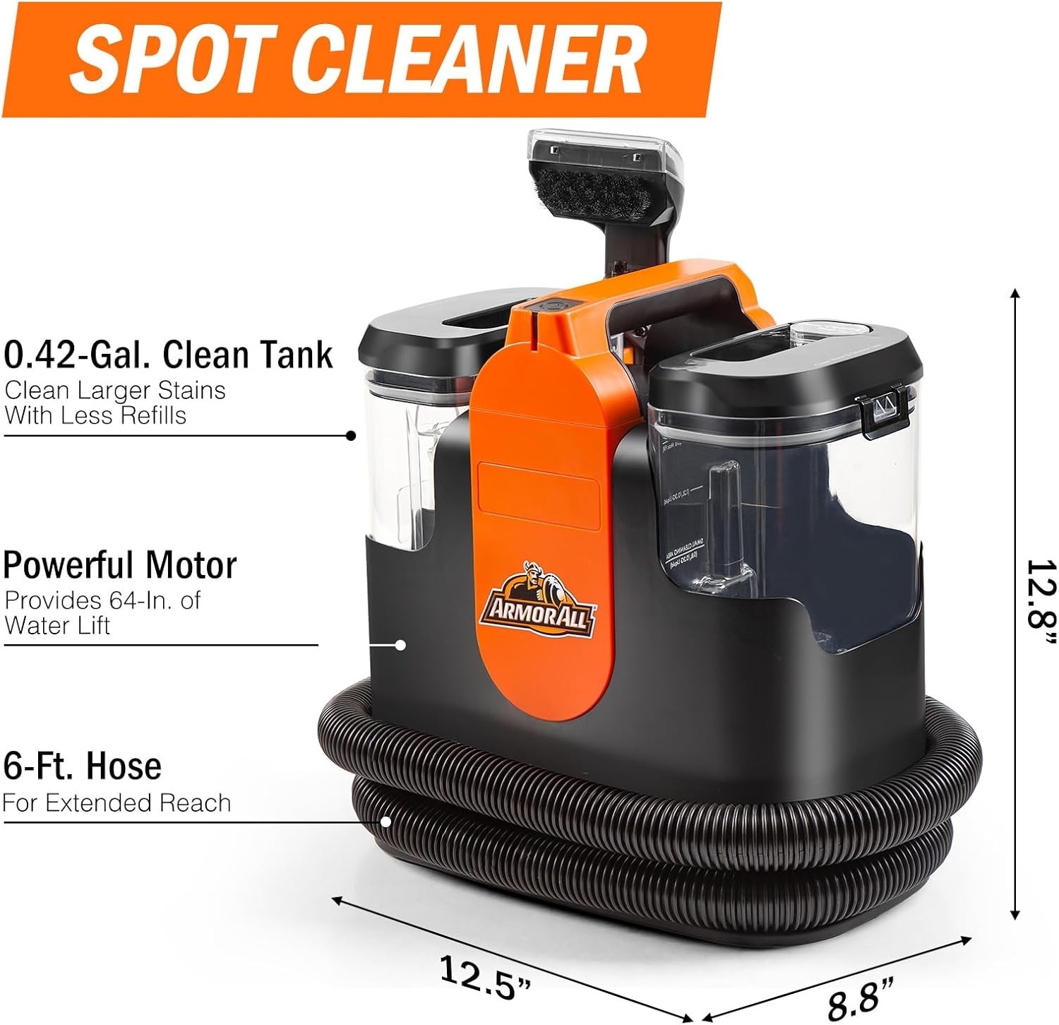 Armor All SCC301 0901 Upholstery & Carpet Cleaner, Car and AutoDetailerwithTools