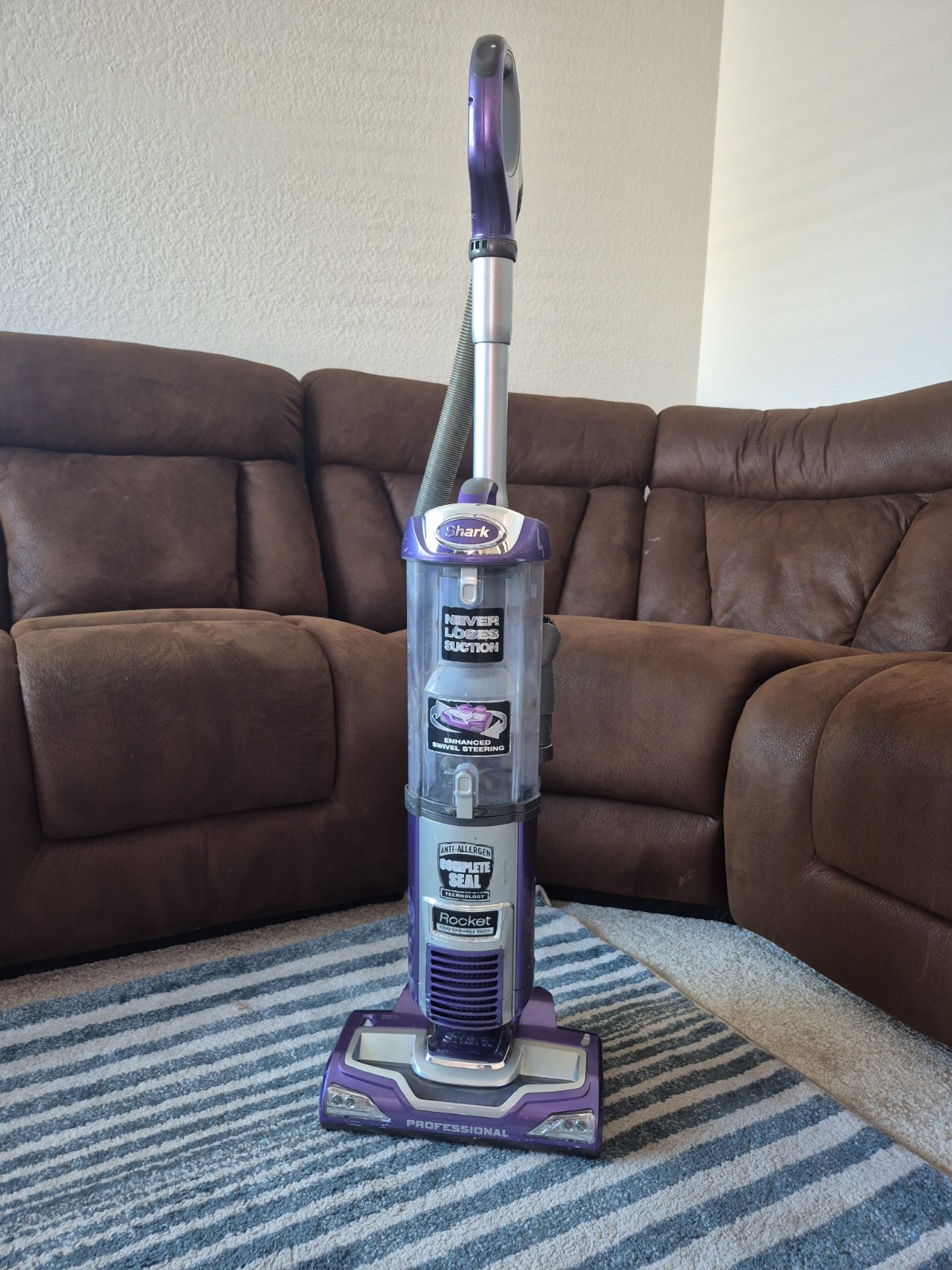 Shark Rocket Professional Performance Plus Vacuum Upright Tested Clean