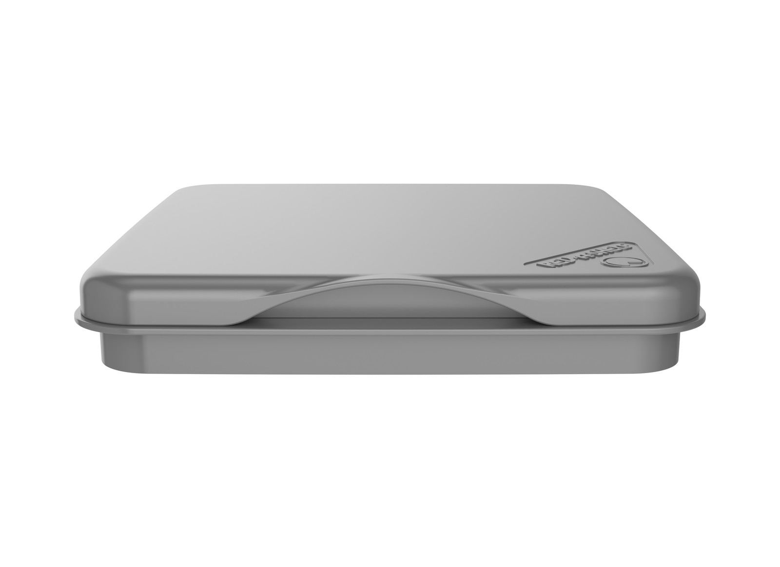 Rev-A-Shelf 27 qt. Trash Can Replacement Lid, Silver, RV-1024-LID-17-1