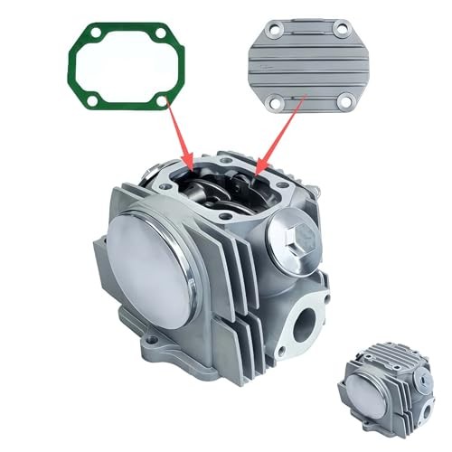 52.4mm Complete Cylinder Head Assembly with Spark Plug and Gaskets for 4