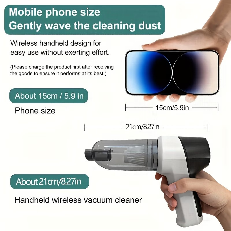Cordless Hand Held Vacuum Cleaner Mini Wireless Portable Car Auto Home