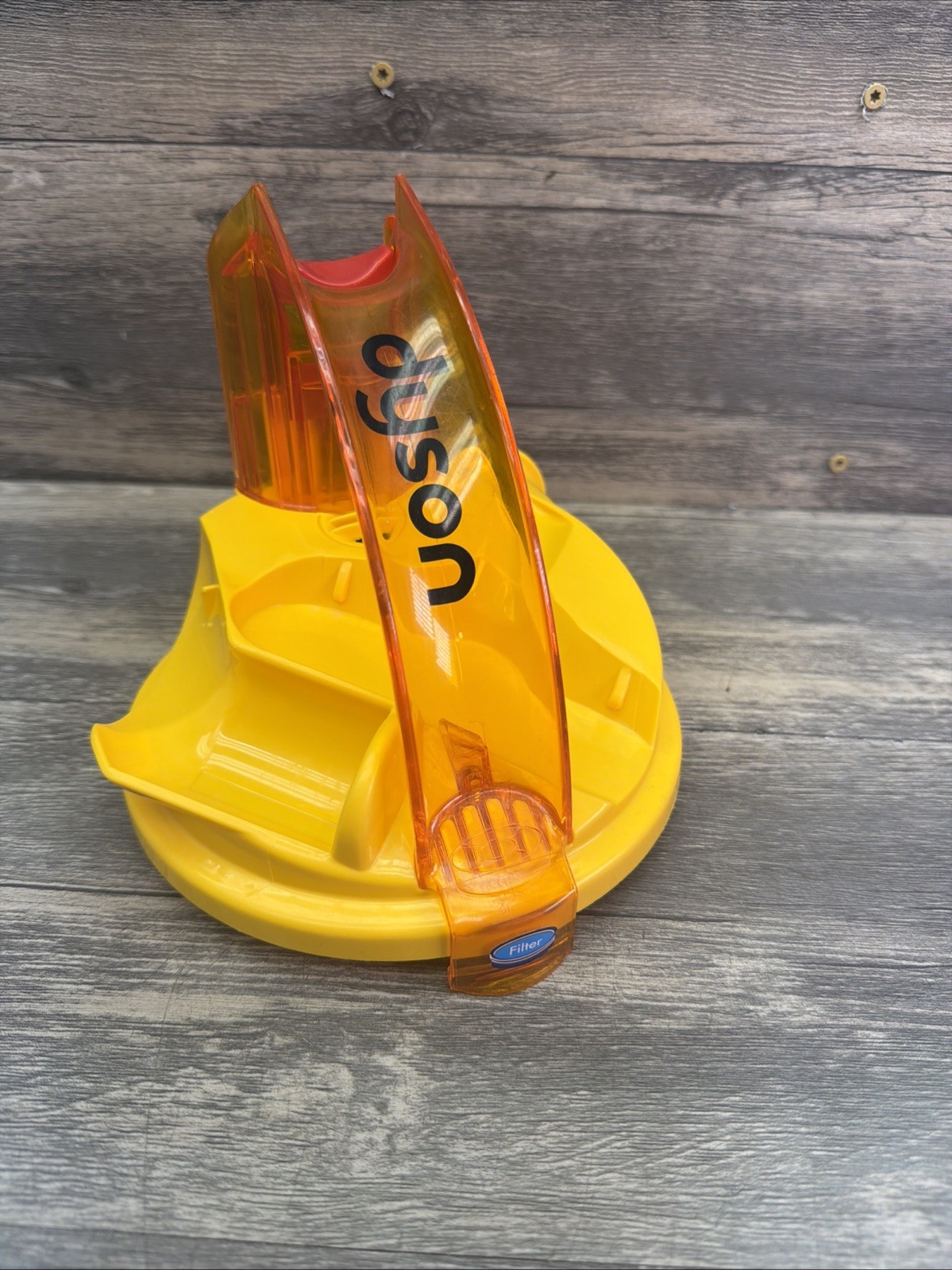 Authentic Dyson DC14 DC15 Lid Top Handle Release For Cyclone Dust Bin Yellow
