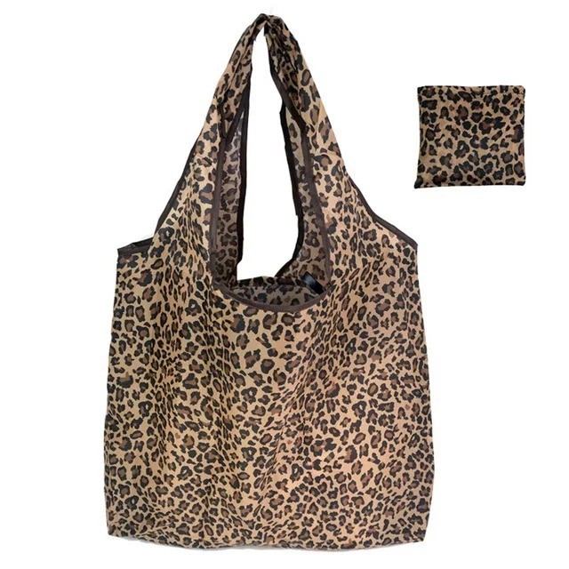 Large Reusable Eco-Friendly Folding Shopping Bag Portable Grocery Foldable Tote