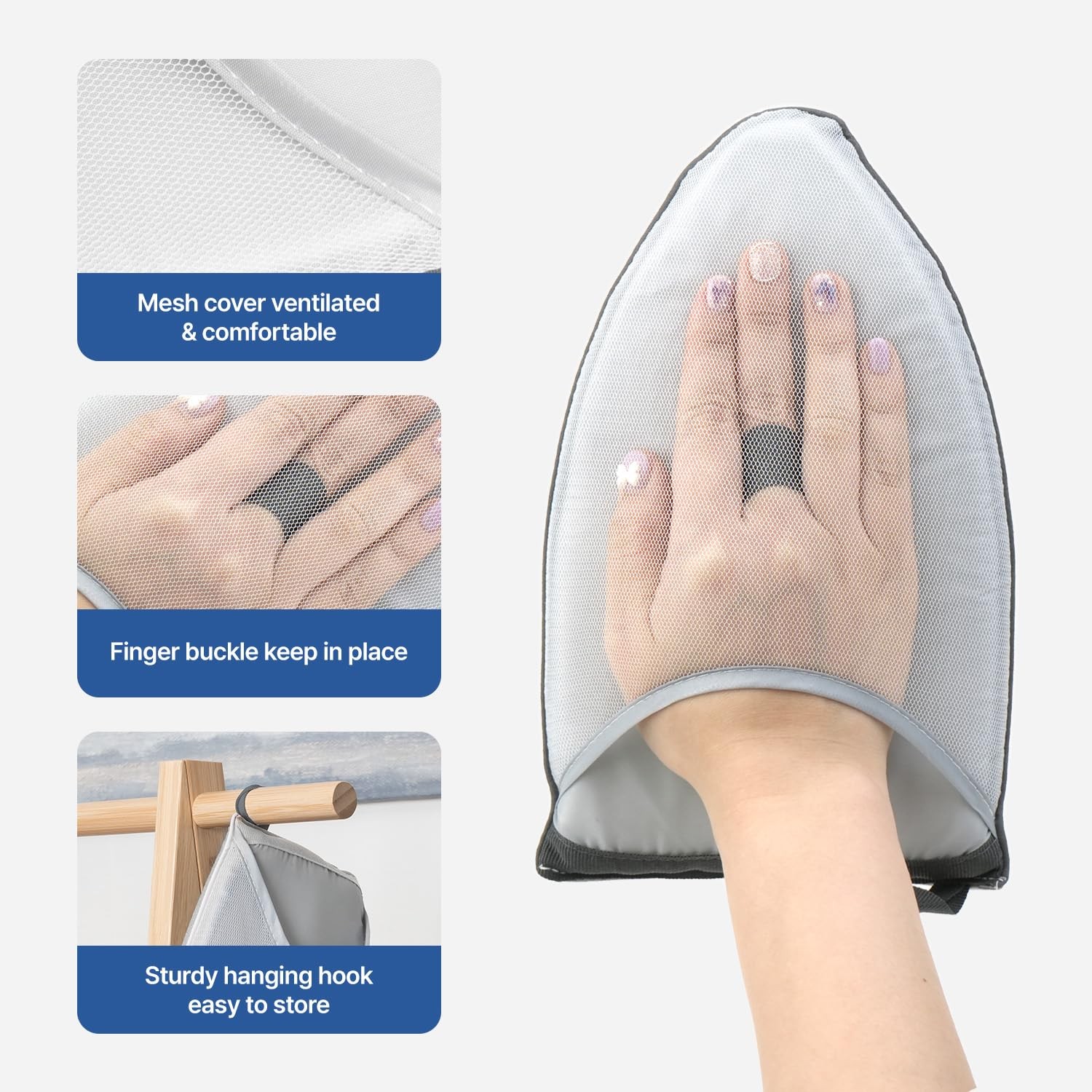 Anti Steam, Heat Resistant Glove with Finger Loop, One size fit all