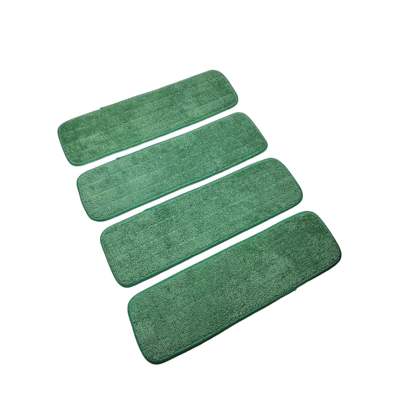 Microfiber Mop pads Cleaning 18″ x 5.25″ PROFESSIONAL Washable 500 times pack 4