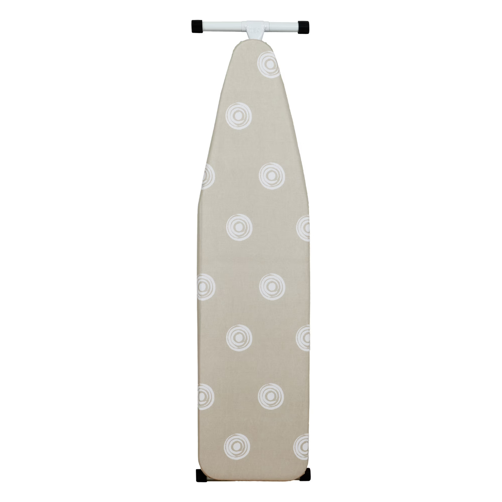 Mainstays Full‑Size T‑Leg Ironing Board – 53″ x 14″, Adjustable Height, Steel Fr