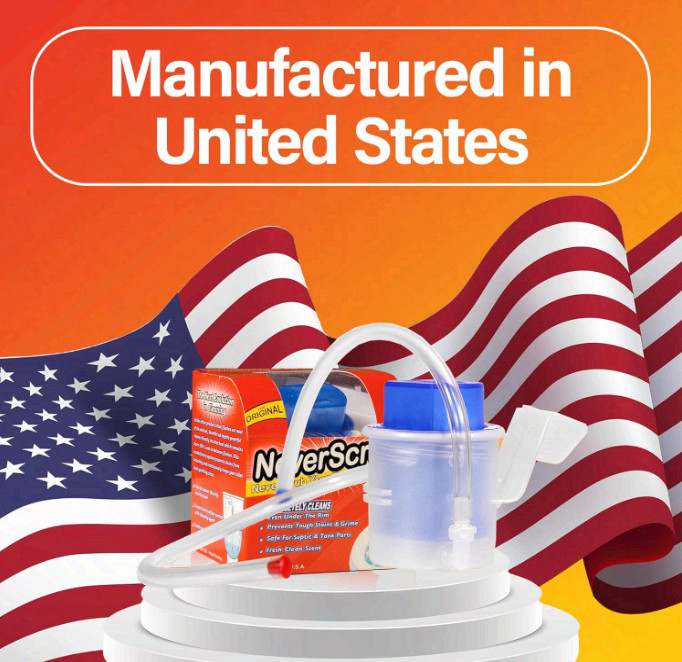 Self Cleaning Toilet Cartridge 1.65 oz, Lasts 3-5 Months, 6 Pack for Toilet Bowl