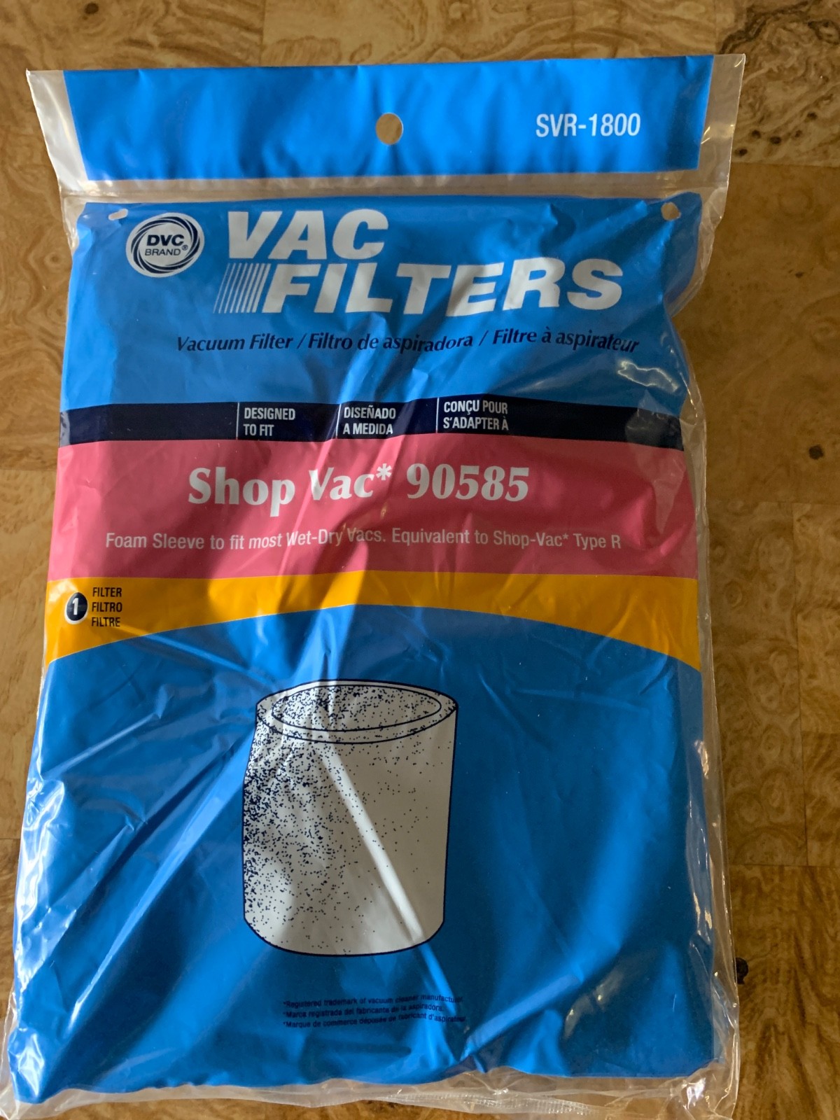 Foam Filter Sleeve Shop Vac Wet Dry Replaces 90585 9058500 90585-0 Vacmaster