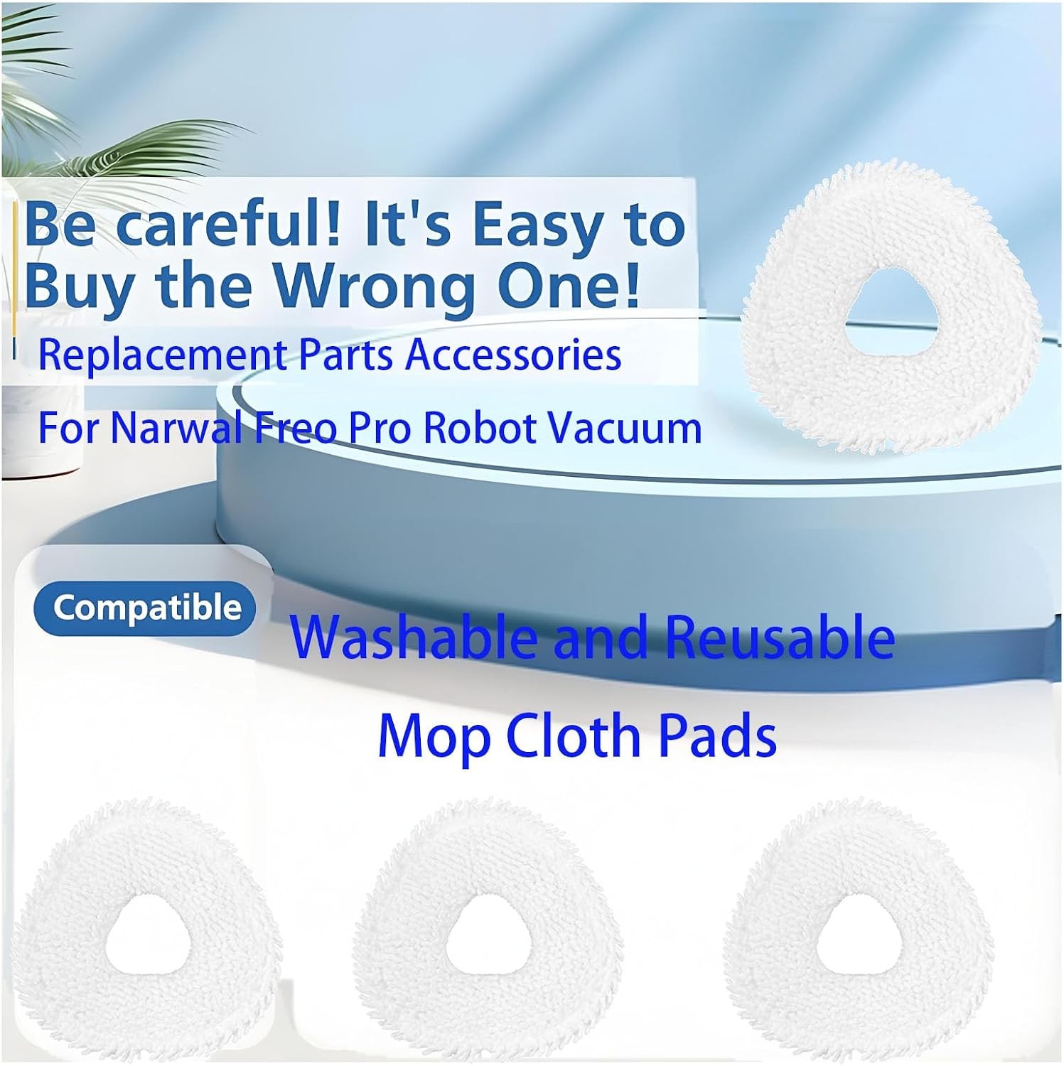 Replacement Accessories kit For Narwal Freo Pro Robot Vacuum Cleaner 13pack