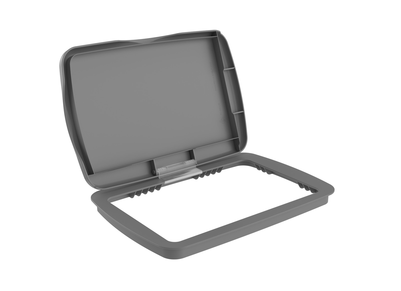 Rev-A-Shelf 32 qt. Trash Can Replacement Lid, Gray (Lid Only), RV-32-LID-14-1