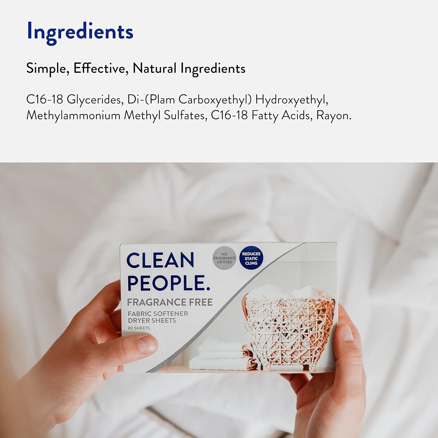 Eco-Friendly 120 Pack Fabric Softener Sheets – Plant-Based & Static-Free