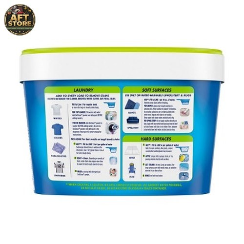OxiClean Free Stain Remover Powder – 3lbs, Unscented, Dye-Free