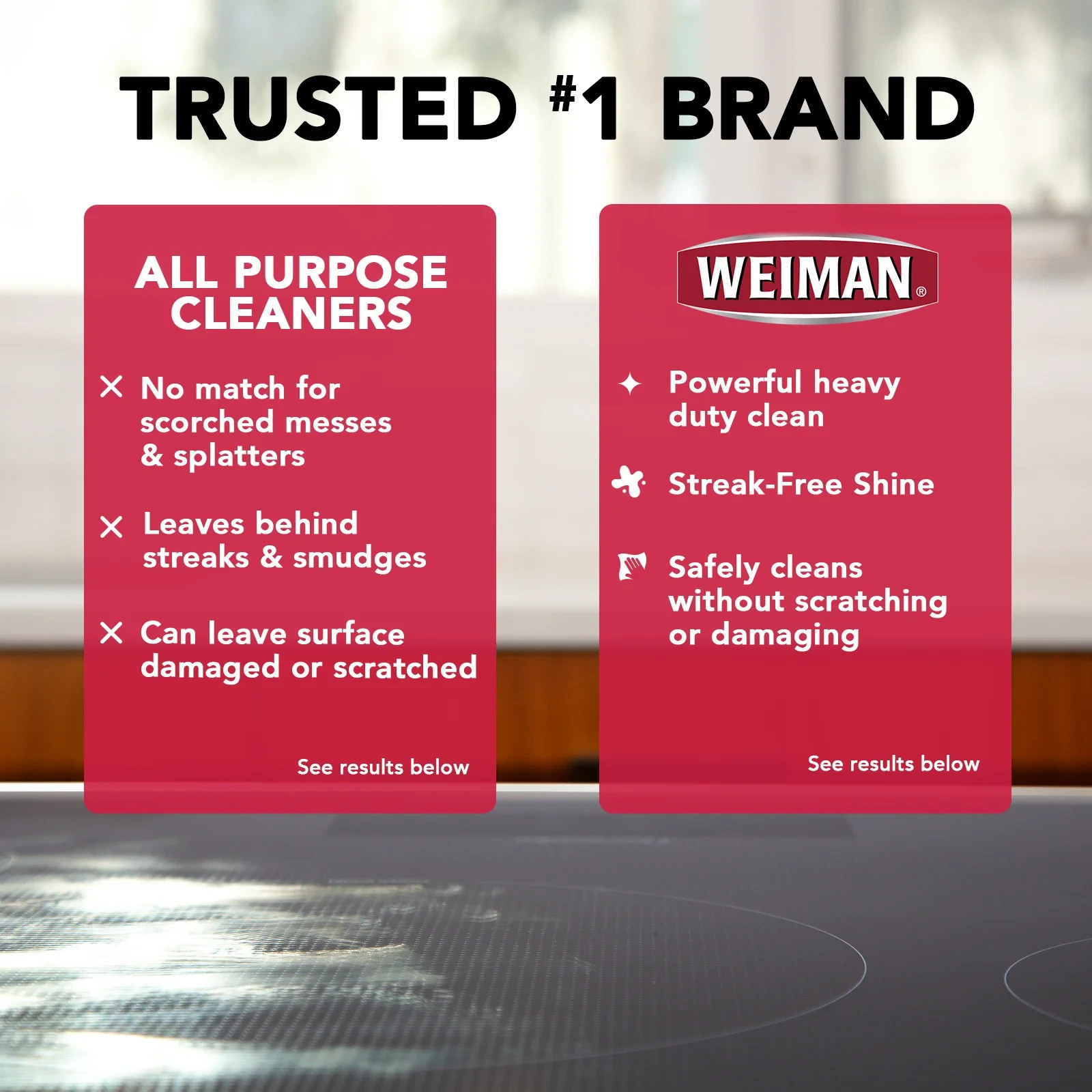 Weiman Cooktop Cleaner & Polish Cream 15 oz