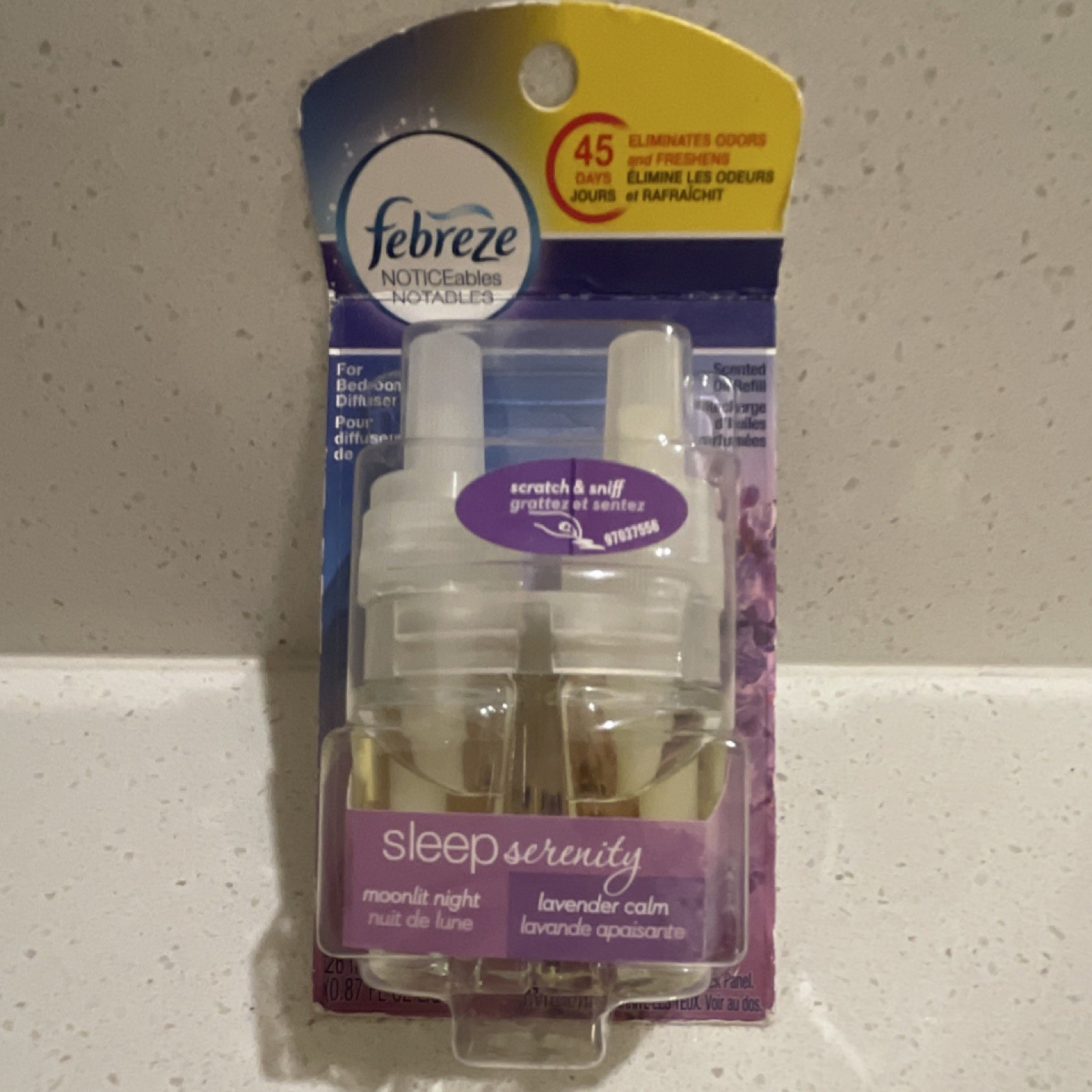 Febreze NOTICEables Sleep Serenity Plug-In Refill 2-Pack Lavender Moonlit