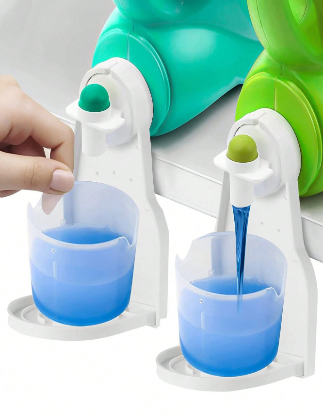 1Pcs Laundry Detergent Cup Holder – Foldable & No-Drip Design -NEW