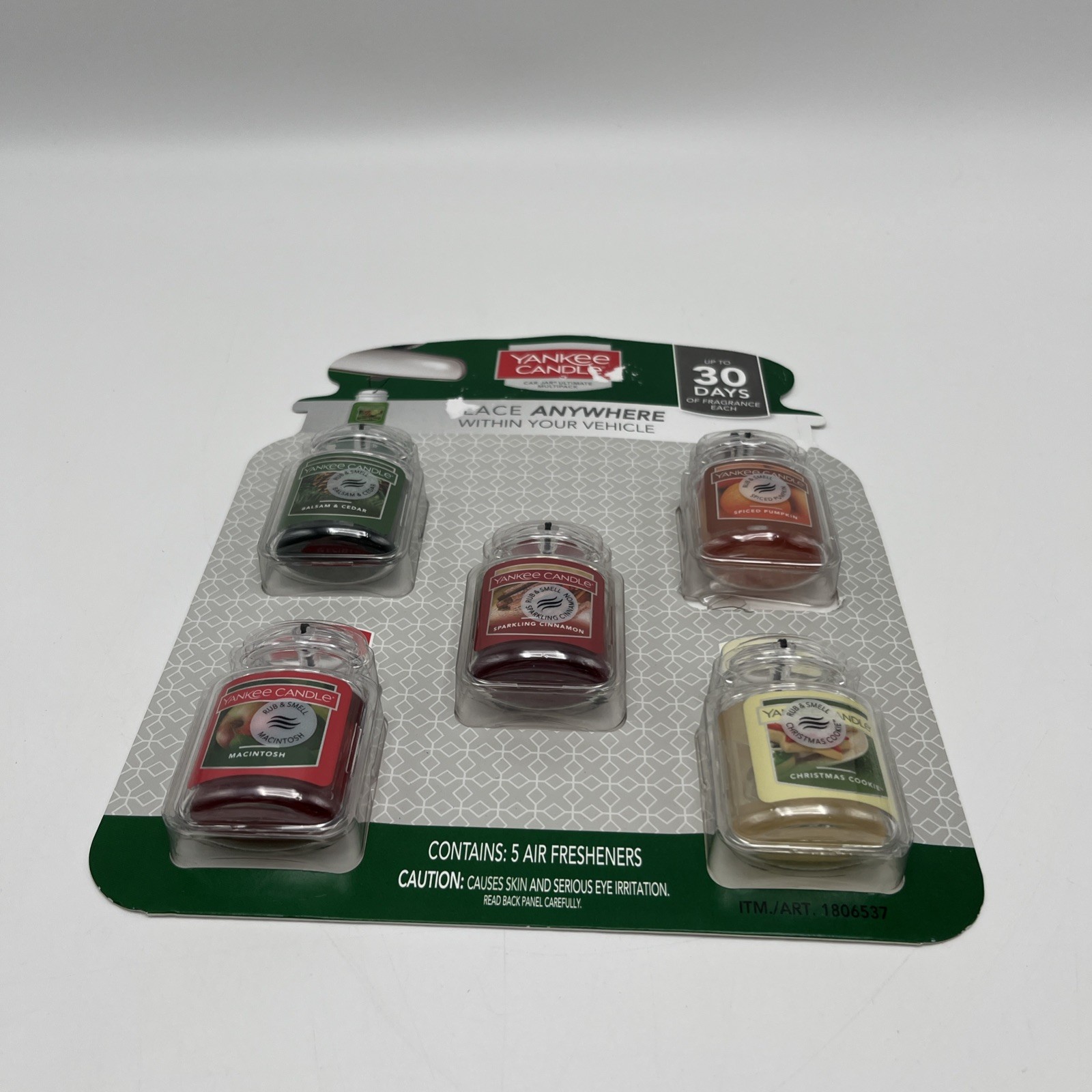 Yankee Candle Holiday Car Jar Ultimate Multipack Air Freshener Assorted Scents