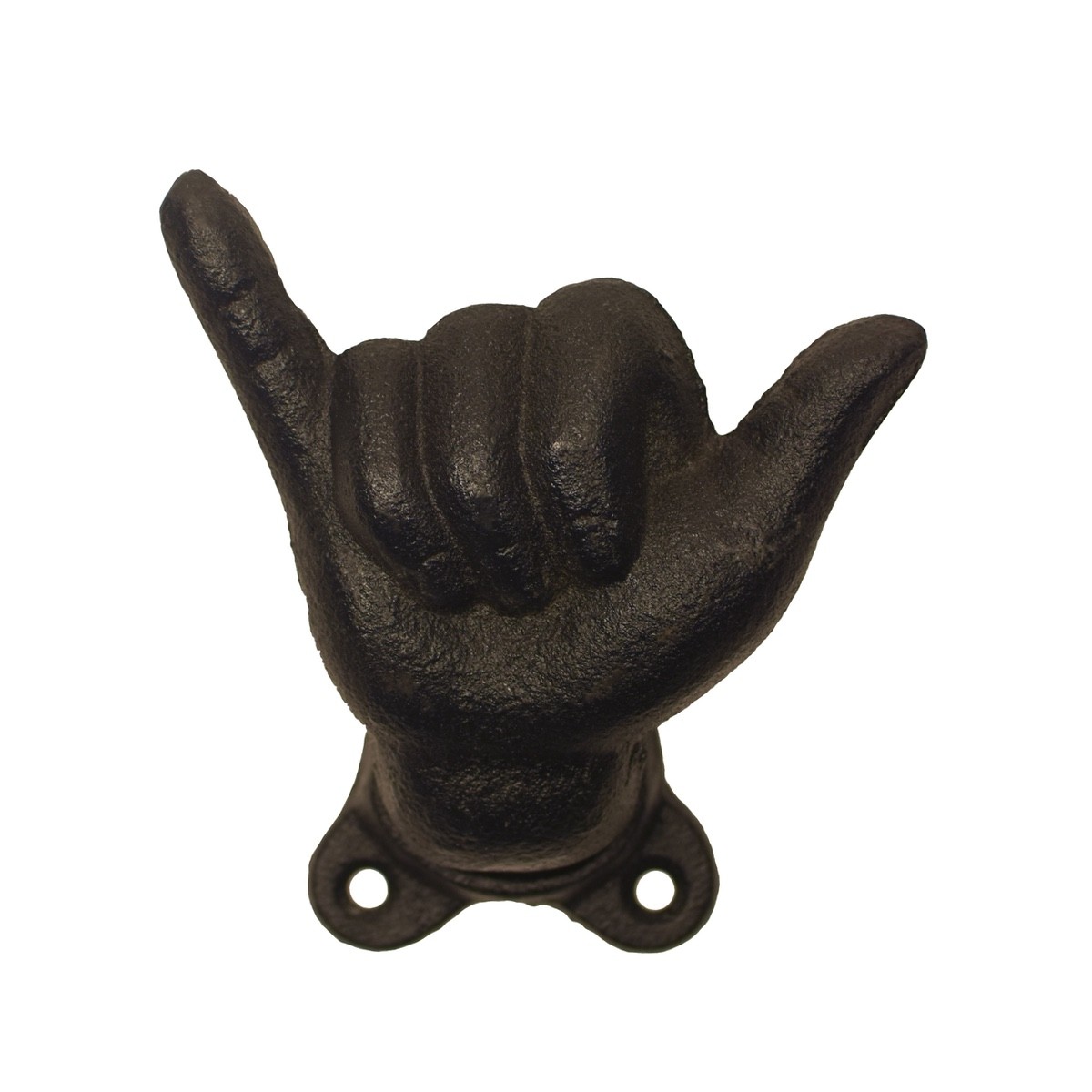Hang Loose Shaka Hook Coat Hat Surfing Beach Towel Wall Rack Hawaiian Home Decor