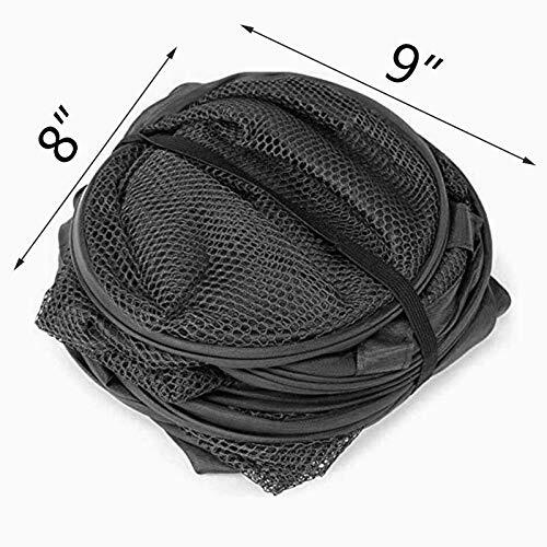 BENJUNC 2 laundry baskets, pop-up laundry baskets, foldable Assorted Colors