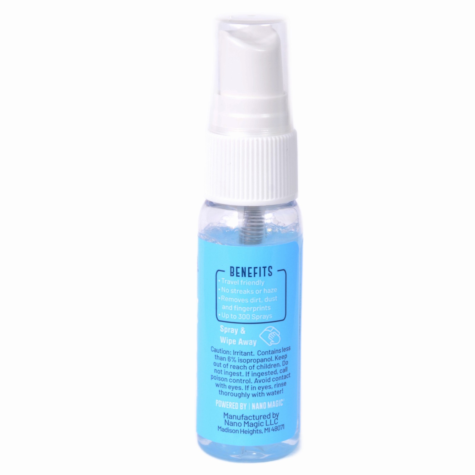Ultra Clarity Lens Cleaner 1oz Spray & 6oz Refill (5, 10, 15, 20, 25, &30 Pack)