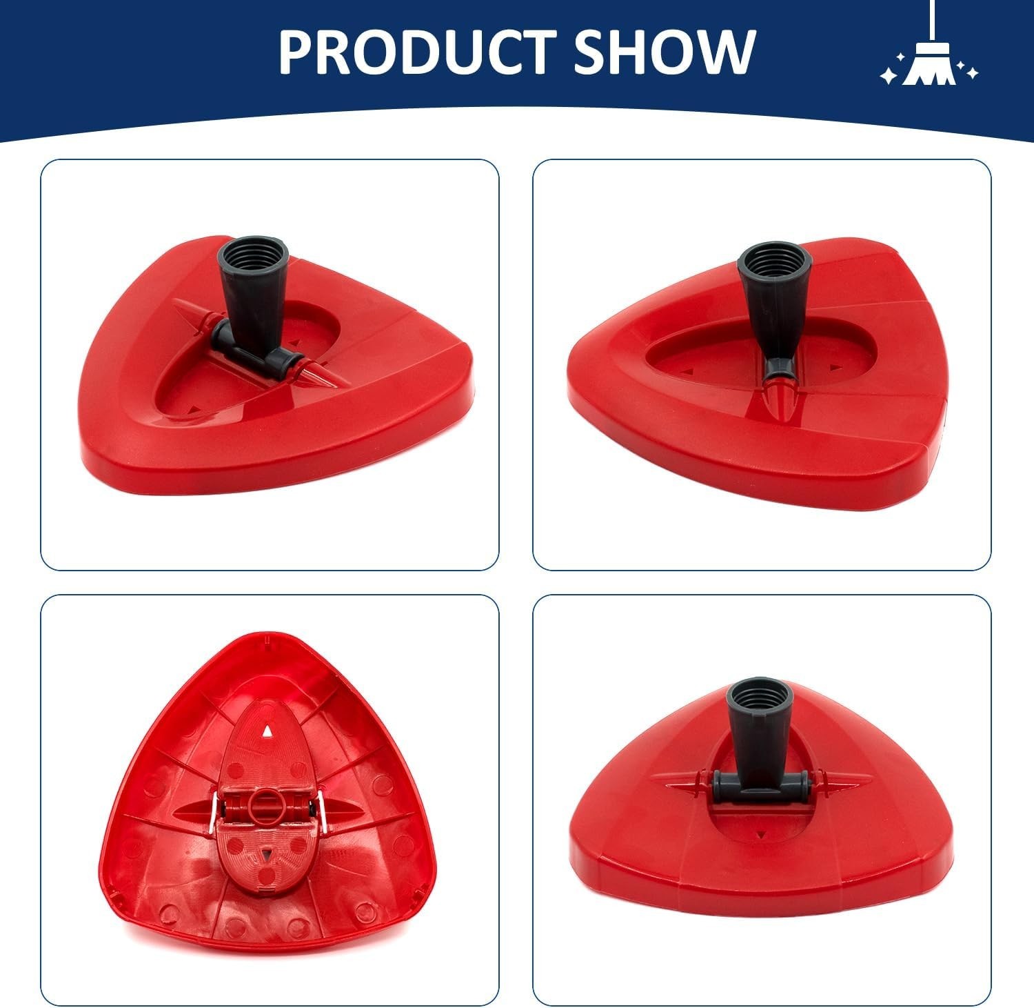O-Cedar Genuine Replacement Mop Base Part for EasyWring Spin Mop, Not Compatible