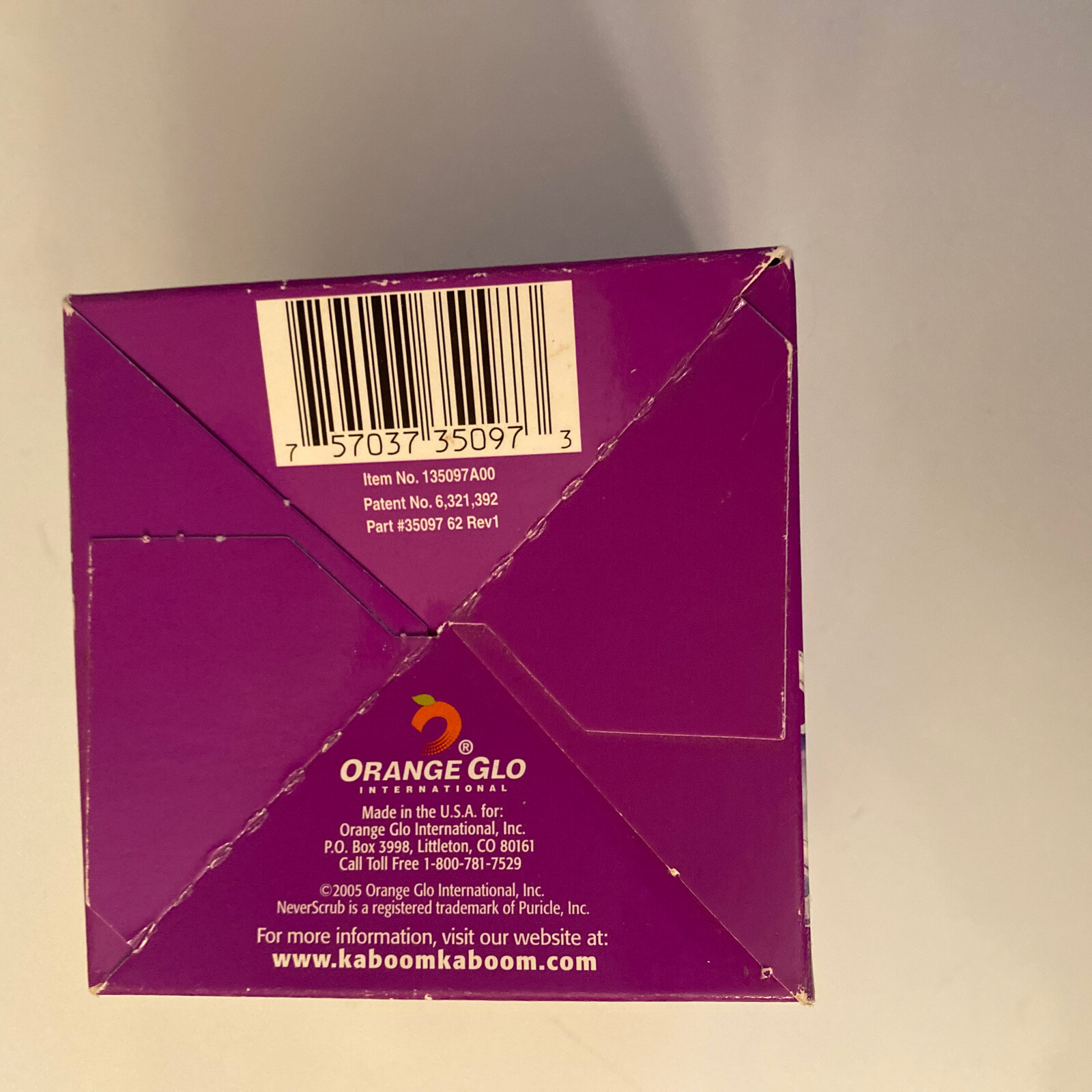 Kaboom Never Scrub Refill Drop In Cartridge 1.65 oz Discontinued Lot New in Box