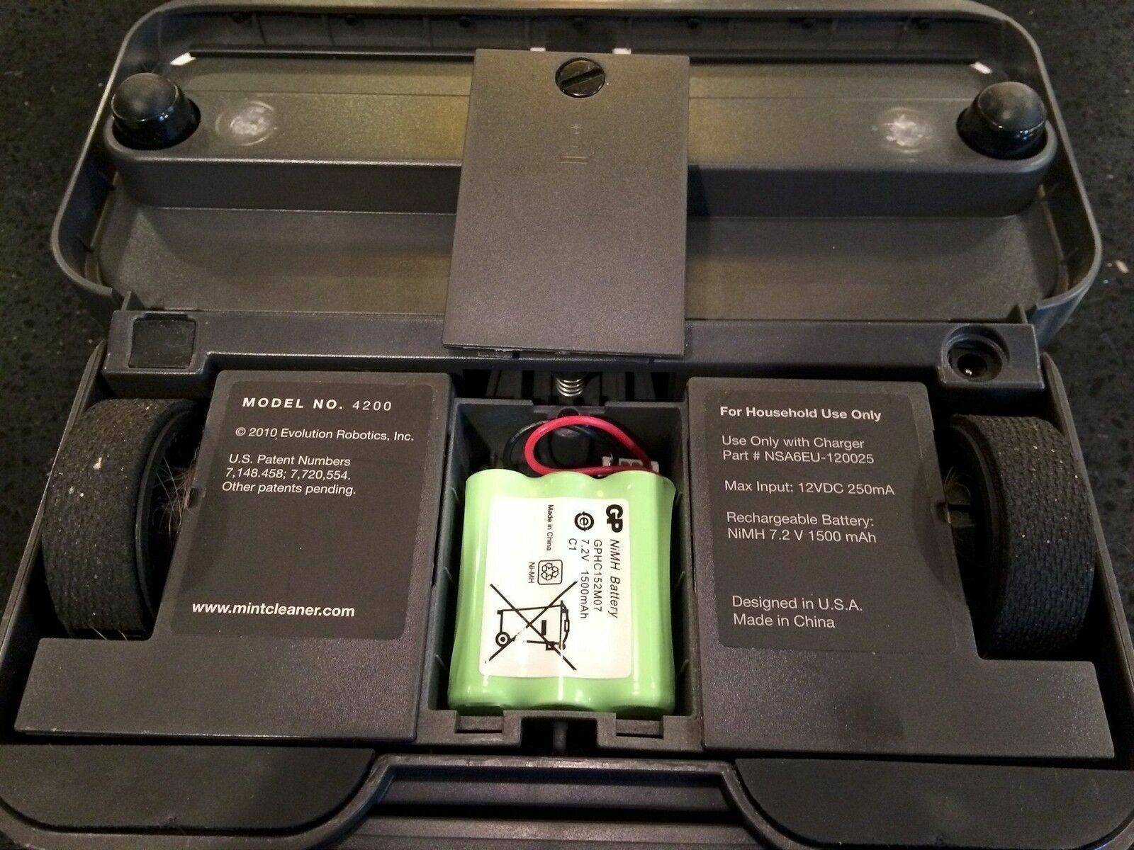 NEW Vacuum Cleaner BATTERY iRobot Braava 320 321 Mint 4200 4205 robotic 1500mAh