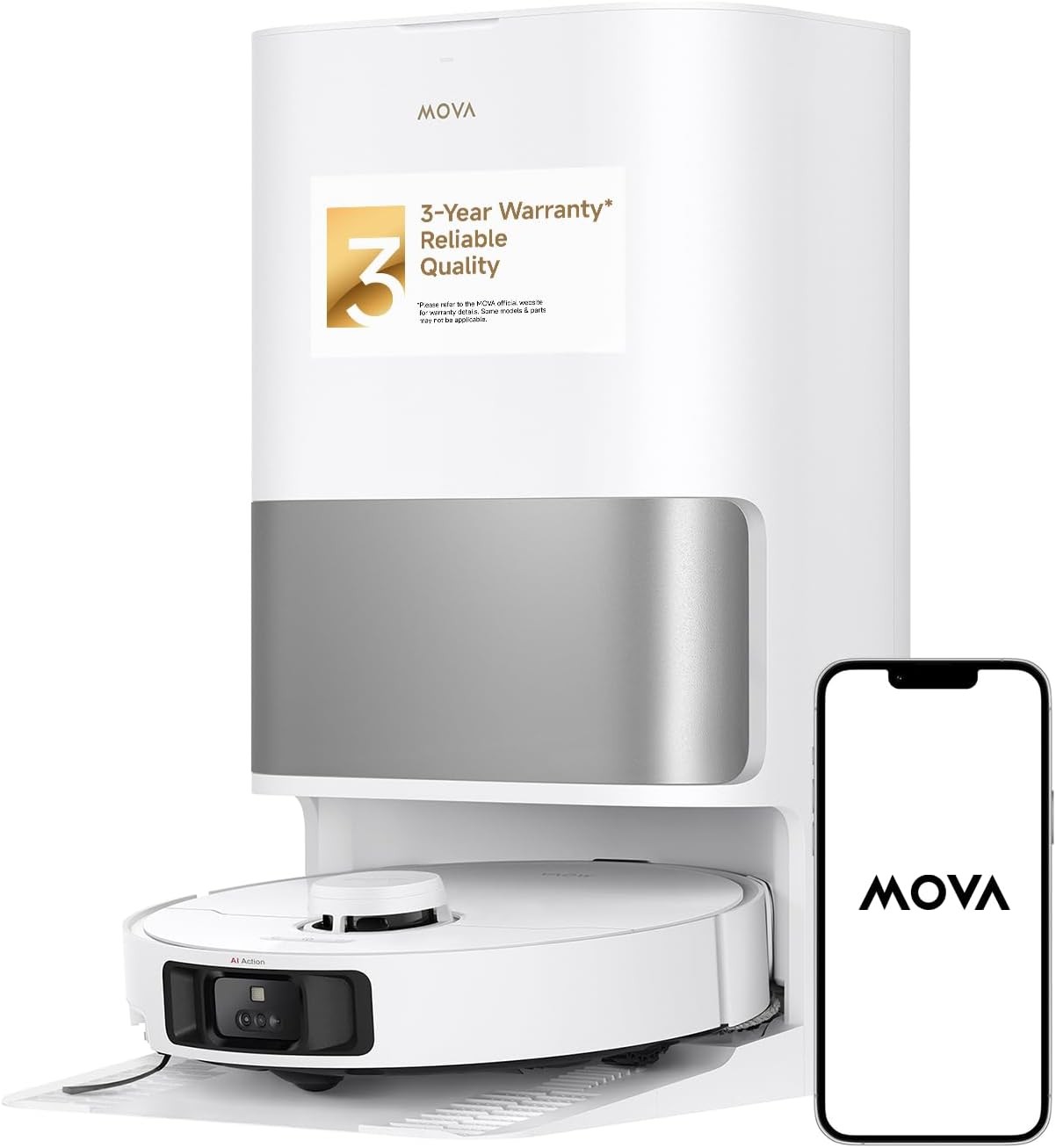 Mova P10 Pro Ultra Robot Vacuum and Mop 13000Pa Suction