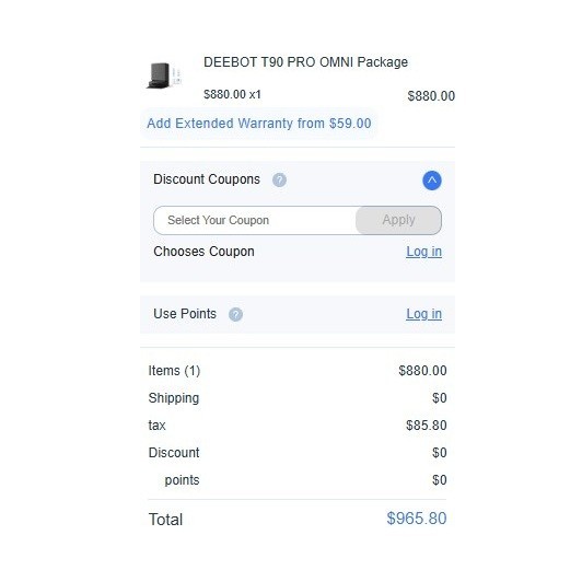 Brand New & Factory Sealed ECOVACS DEEBOT T90 PRO OMNI Package + Accessories